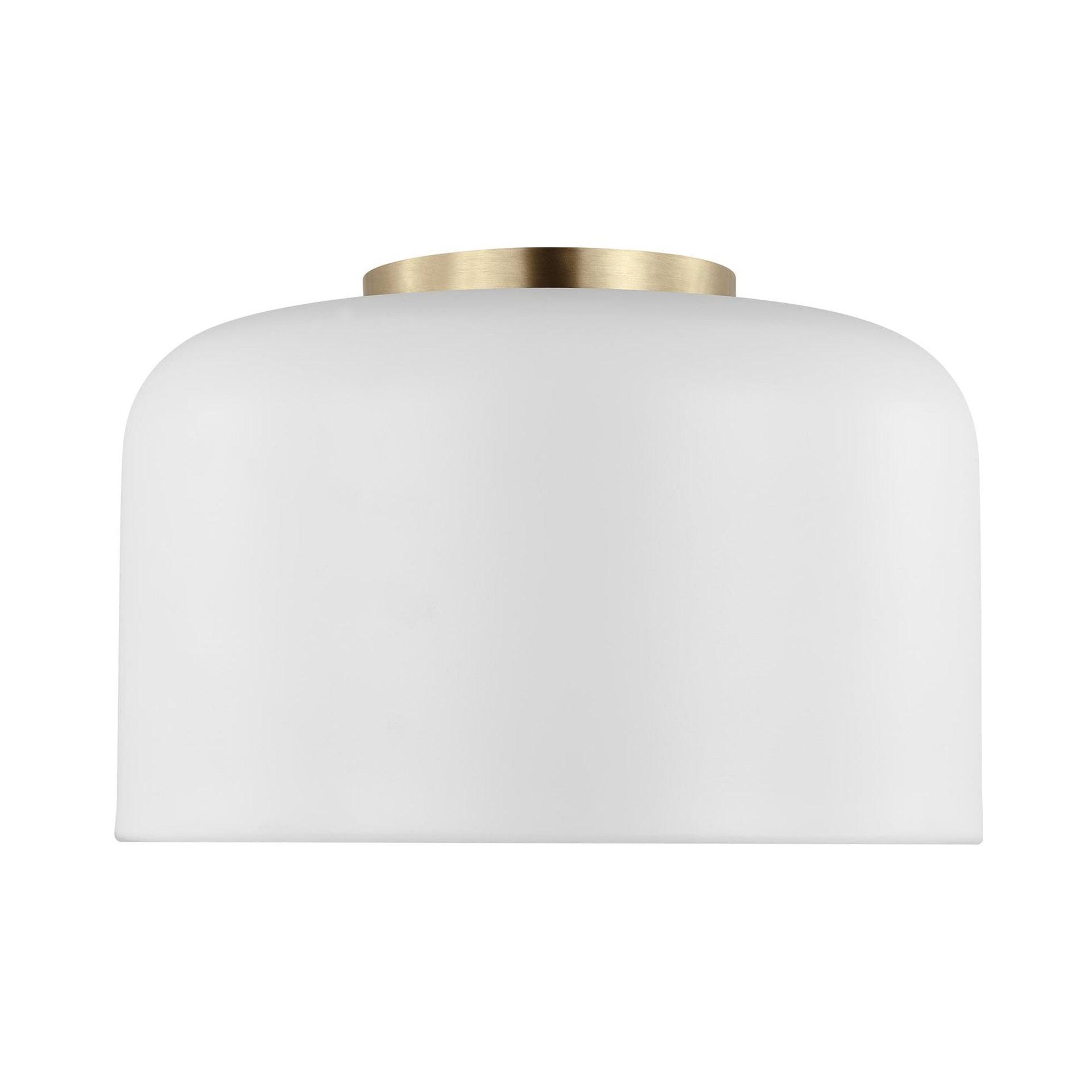 Malone Matte White LED Flush Mount Ceiling Light