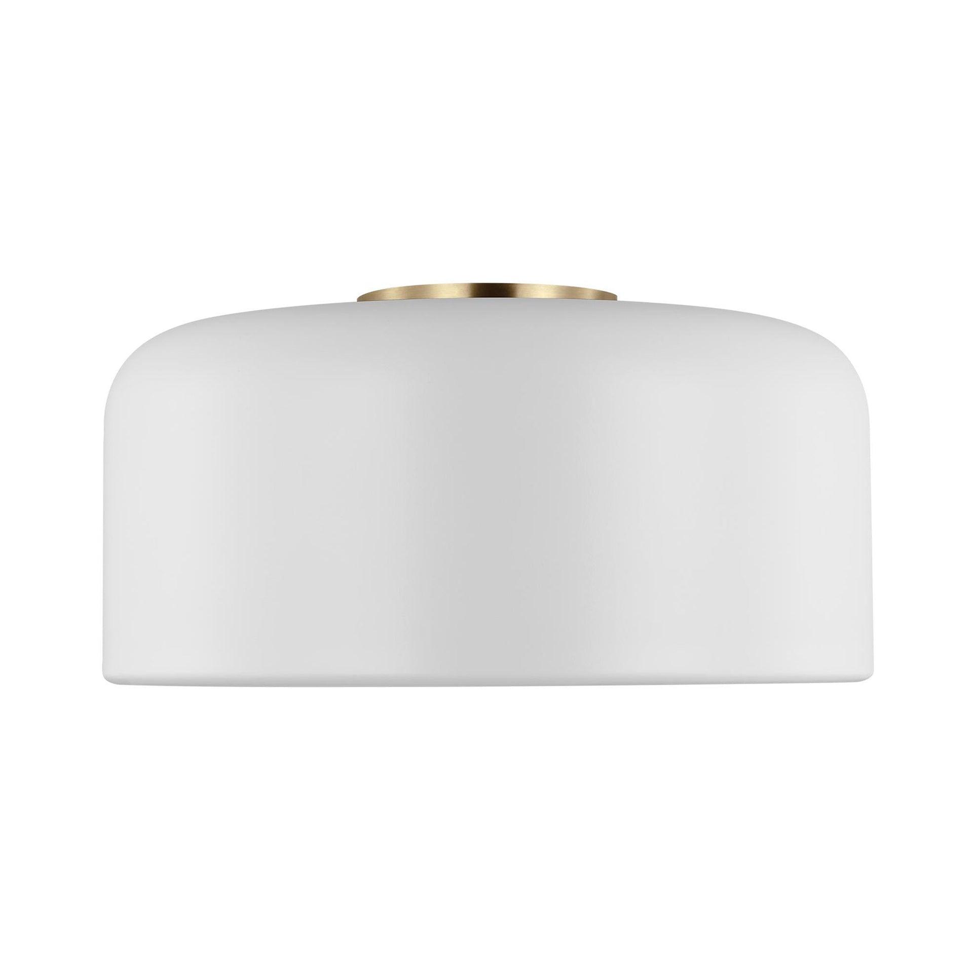 Olaf Flush Mount Light - White / 13.75"Dia