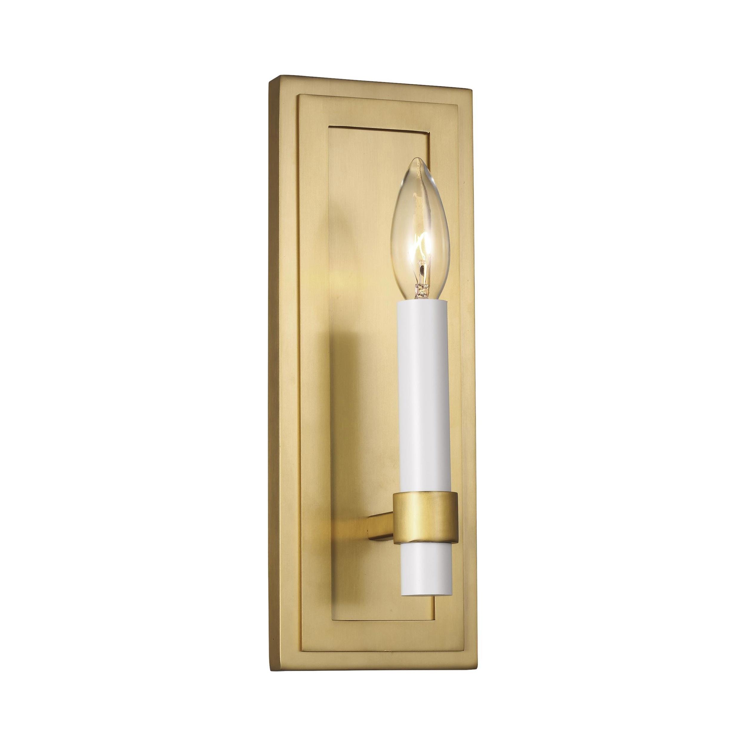 Annabel Steel Candle Wall Light