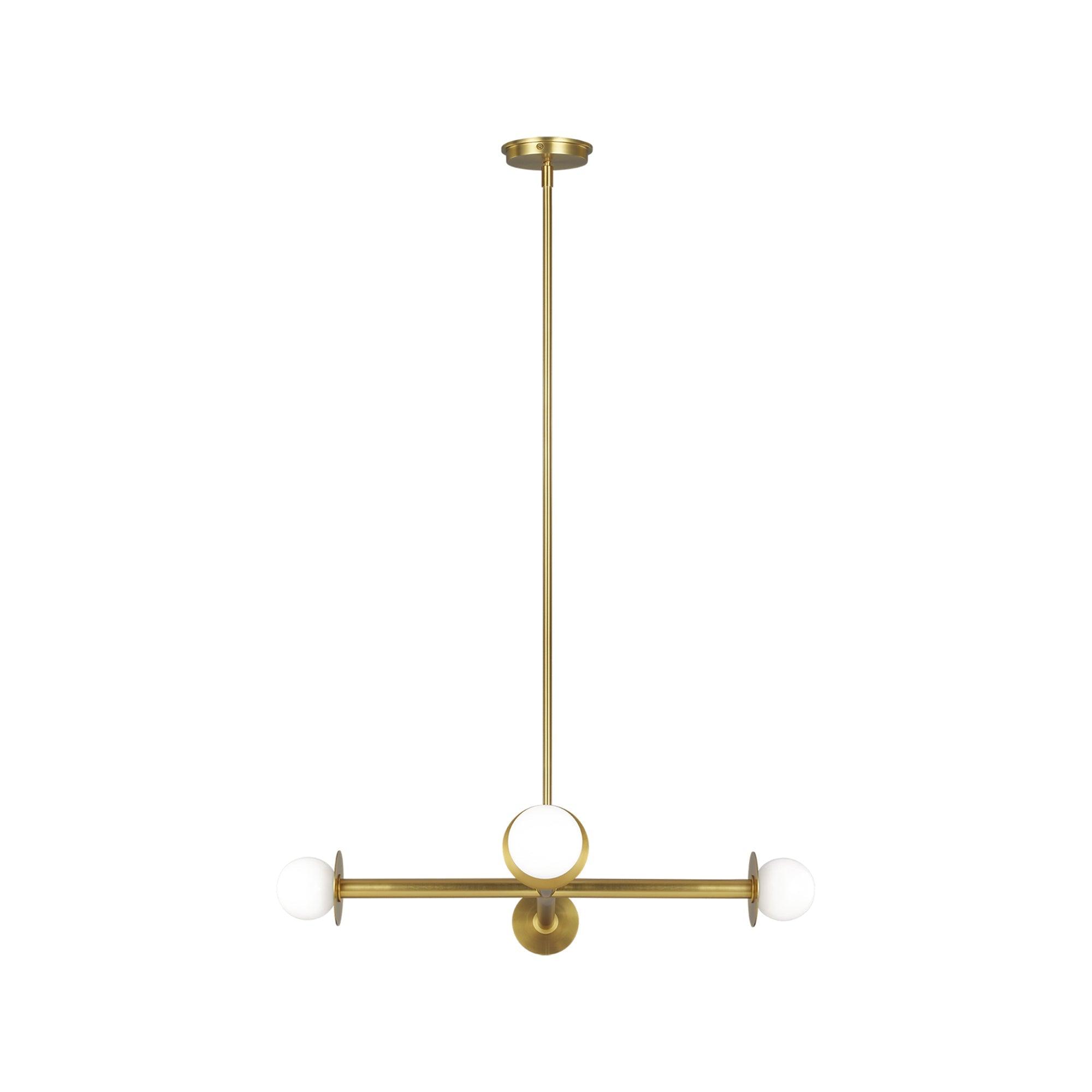 Nodes Large Chandelier by Kelly Wearstler - Black