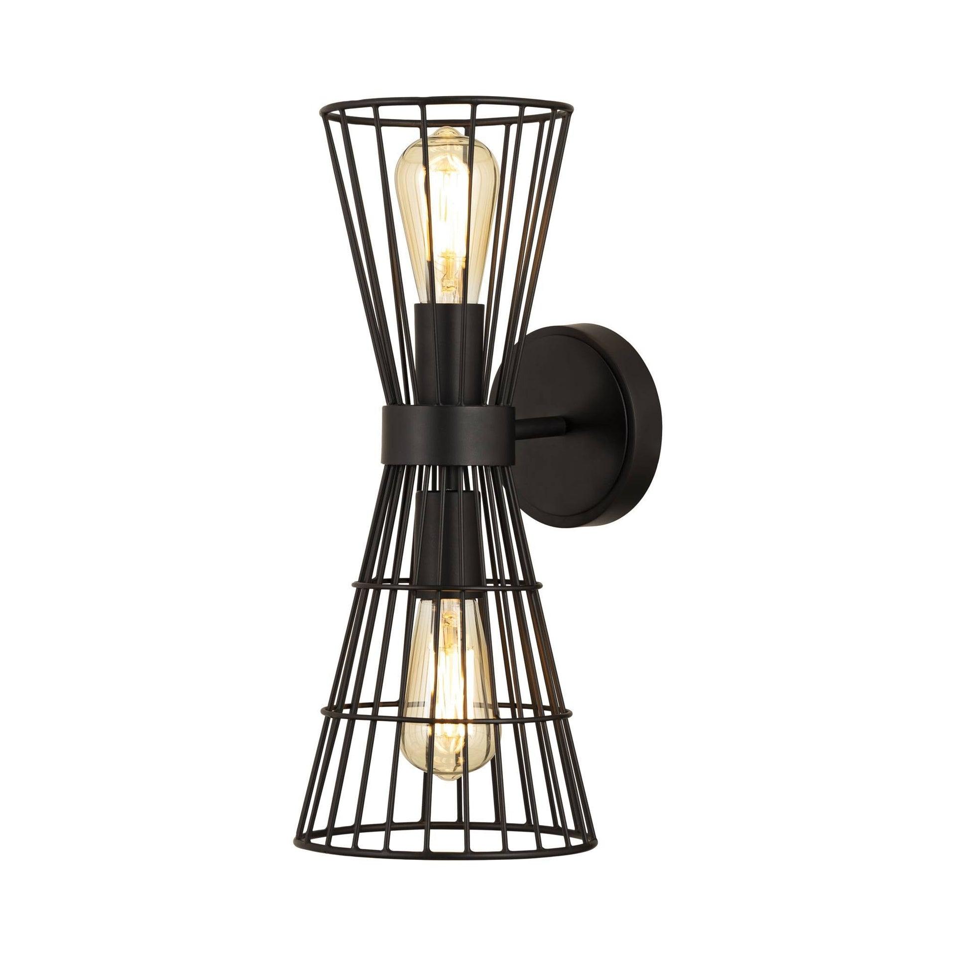 Z-Lite Alito 2 - Light Wall Light in  Matte Black