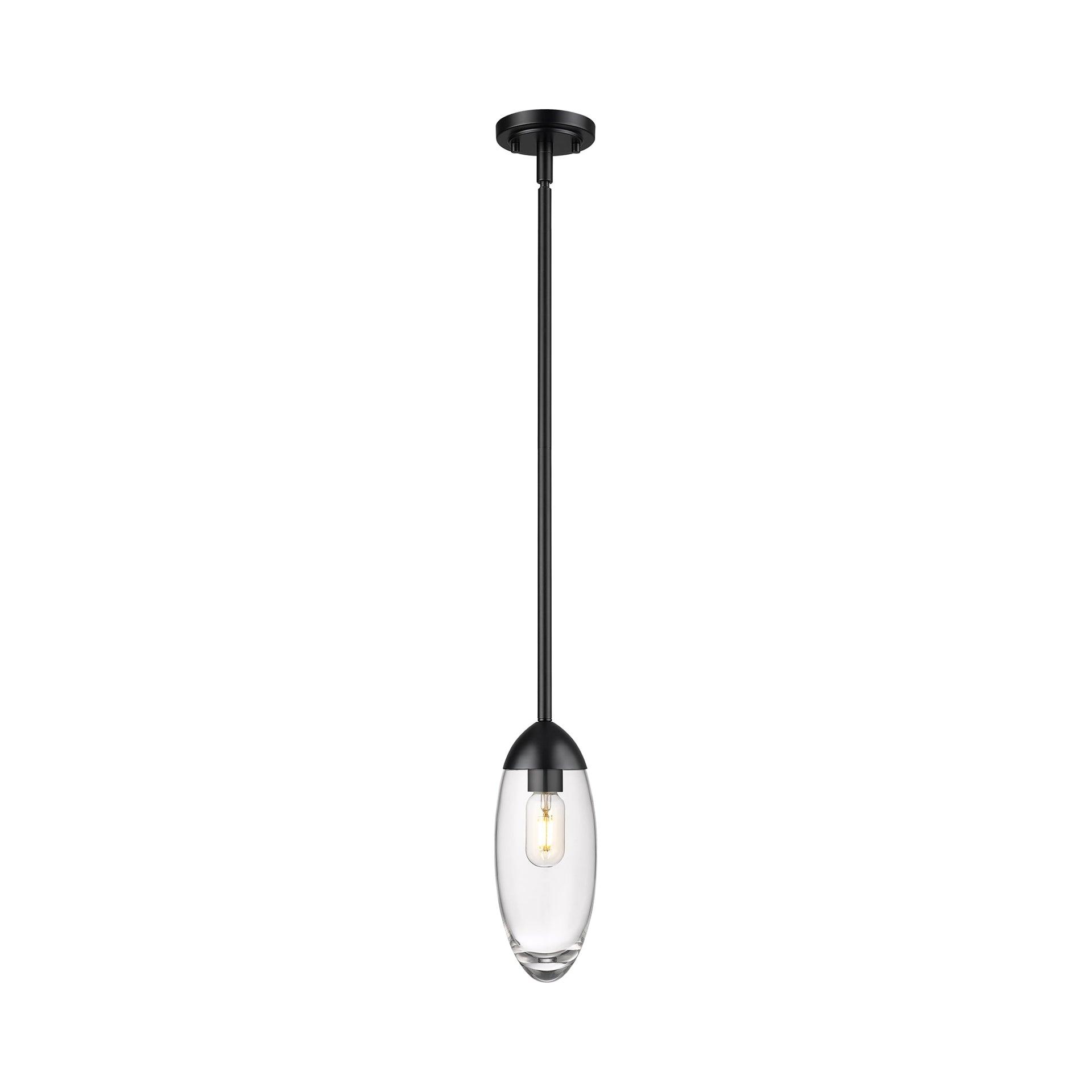 Z-Lite Arden 1 - Light Pendant in  Matte Black