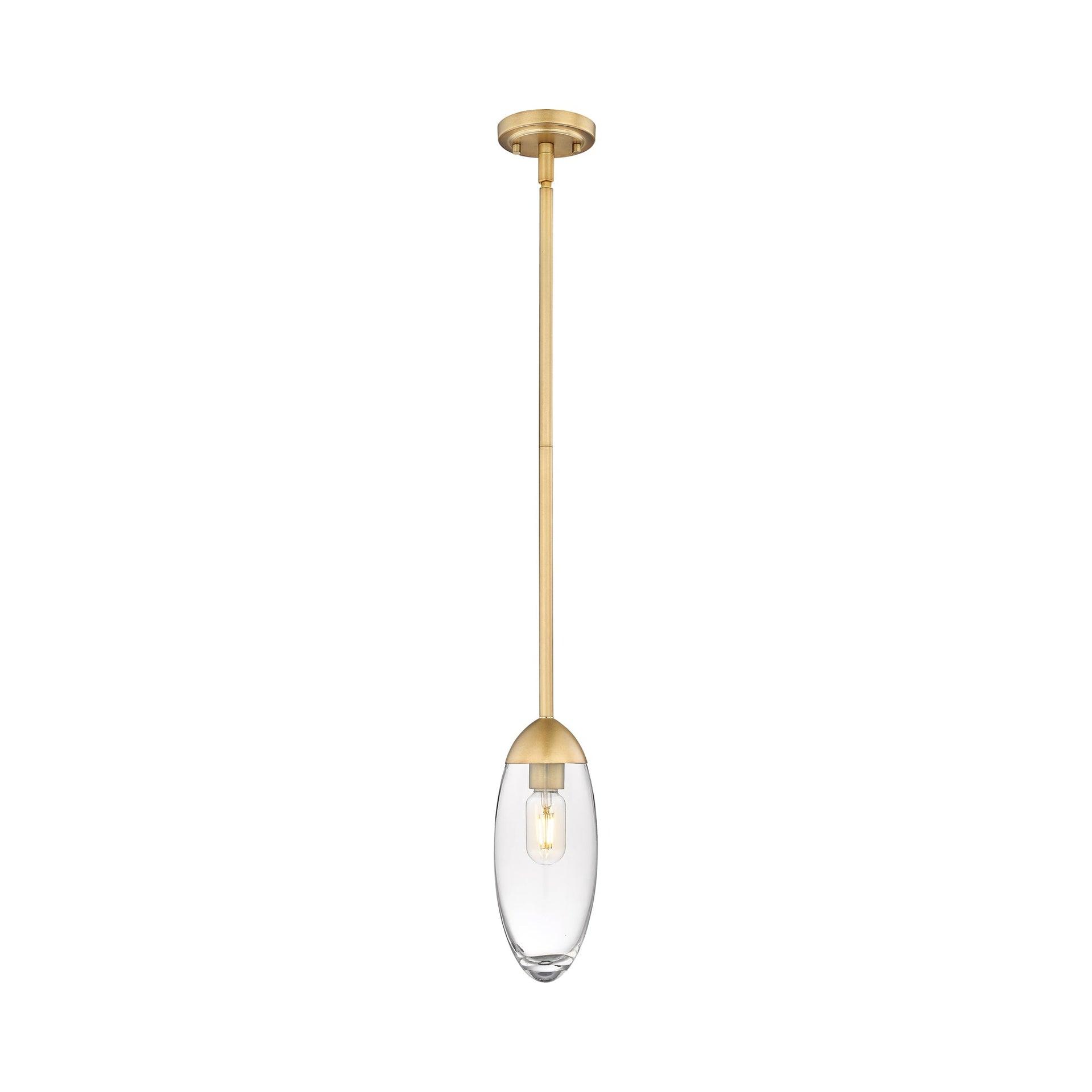 Z-Lite Arden 1 - Light Pendant in  Rubbed Brass