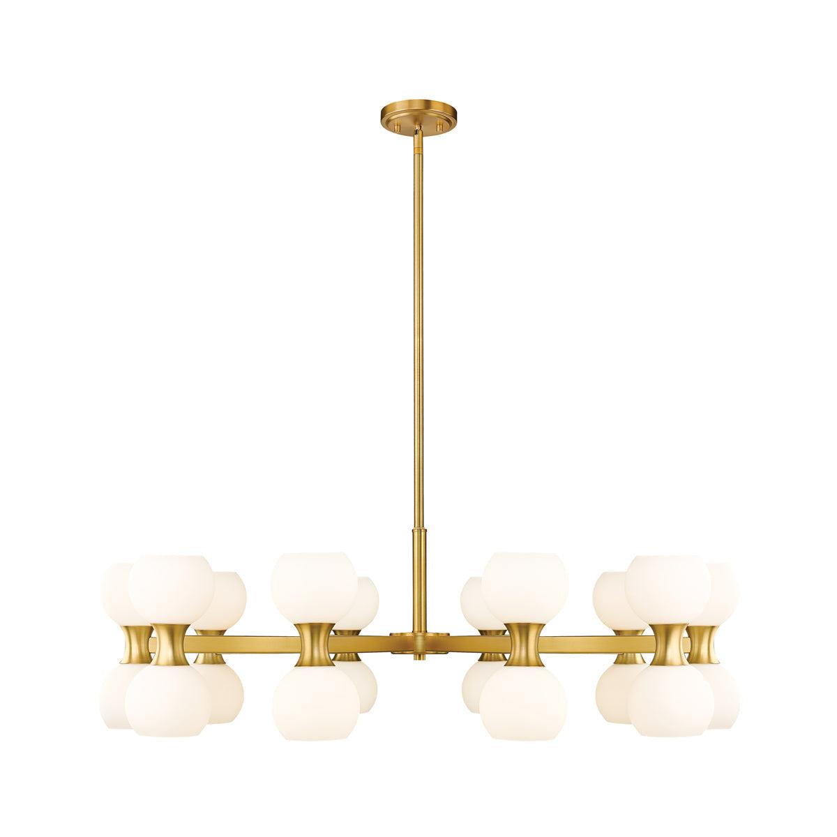 Z-Lite Artemis 20 - Light Chandelier in  Modern Gold