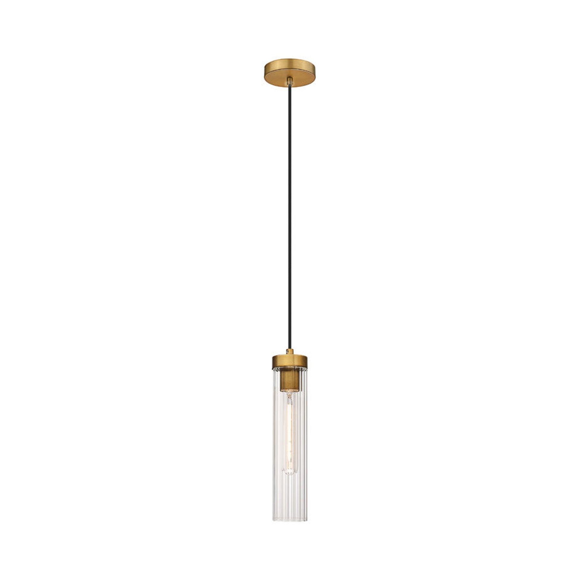 Z-Lite Beau 1 - Light Pendant in  Rubbed Brass