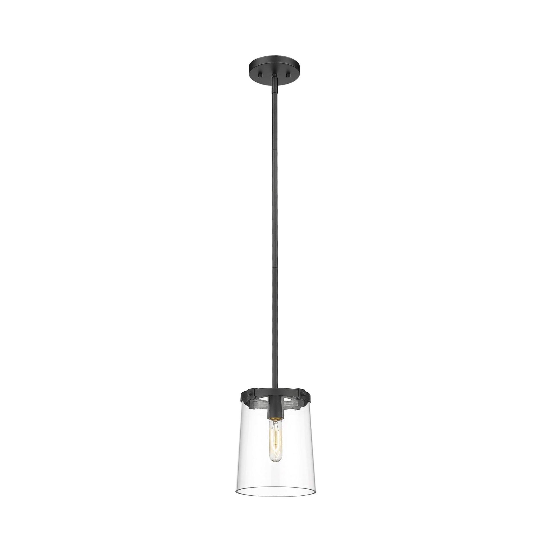 Z-Lite Callista 1 - Light Pendant in  Matte Black