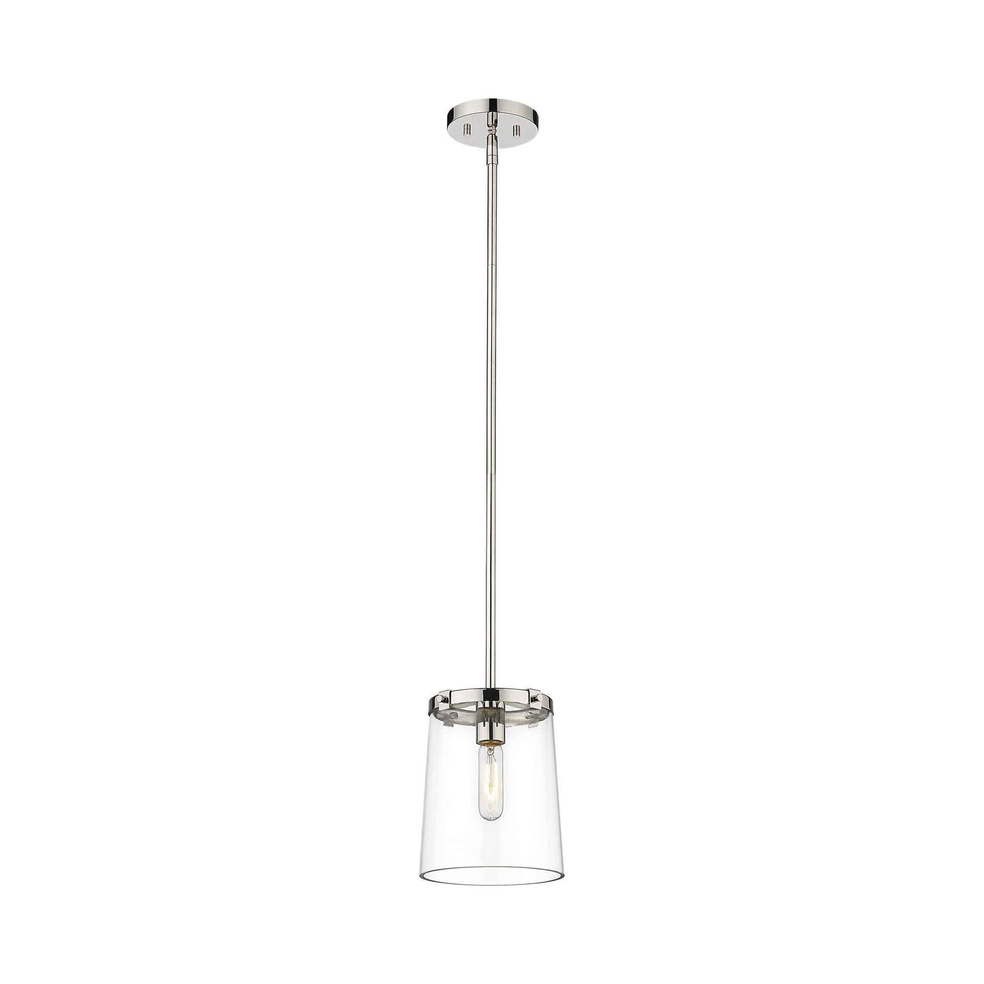 Z-Lite Callista 1 - Light Pendant in  Polished Nickel