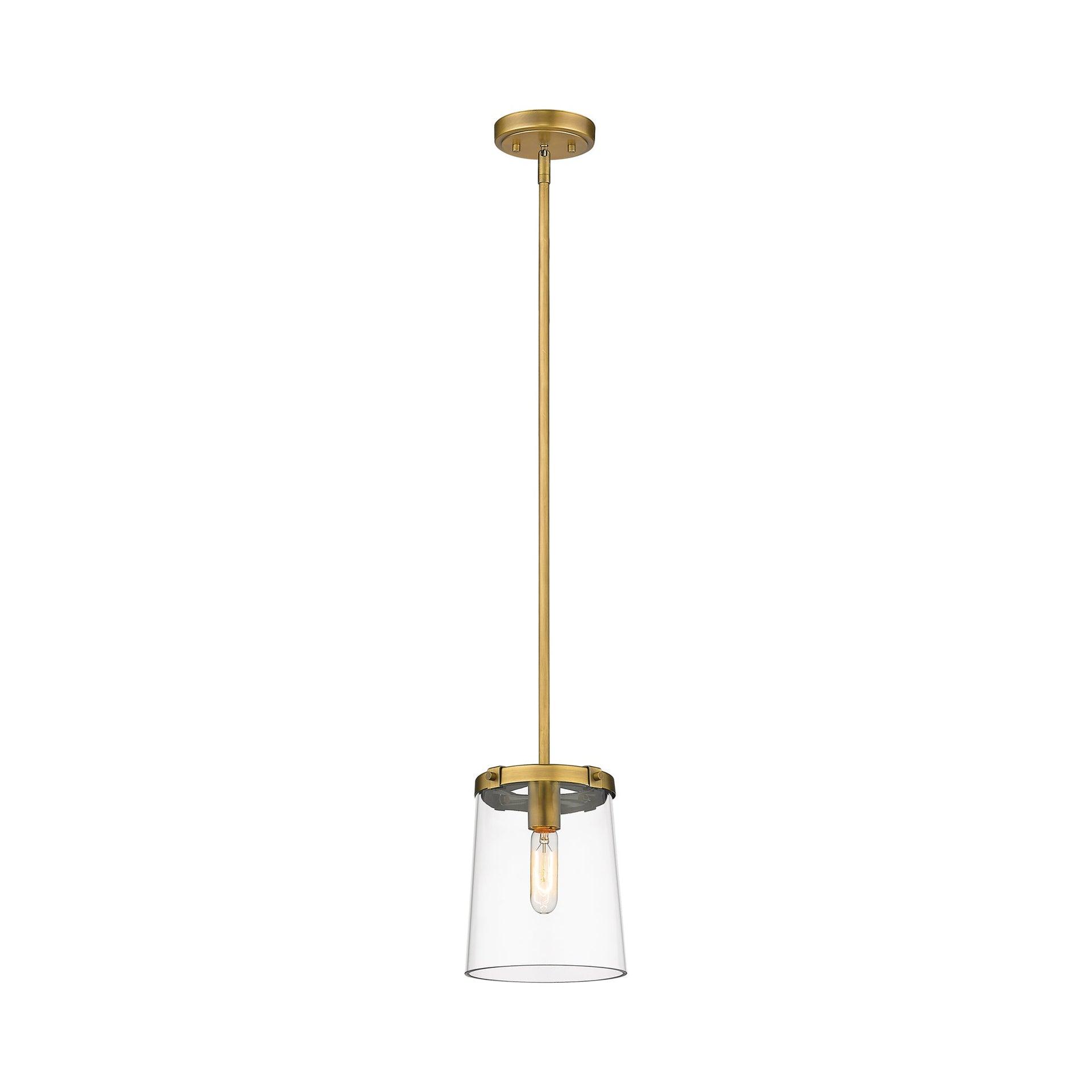 Z-Lite Callista 1 - Light Pendant in  Rubbed Brass