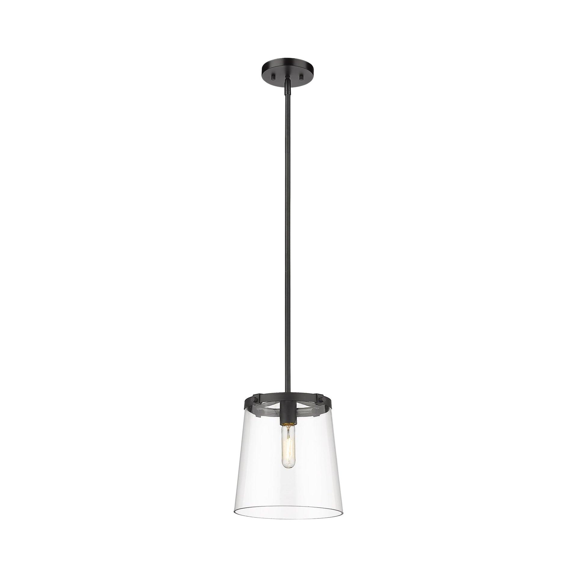 Z-Lite Callista 1 - Light Pendant in  Matte Black