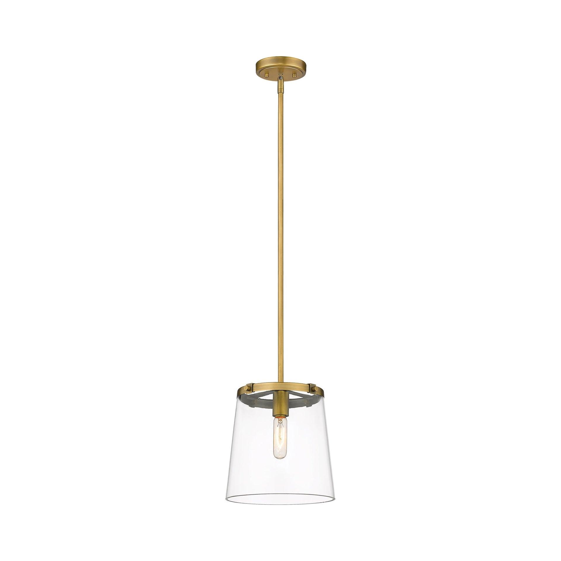 Z-Lite Callista 1 - Light Pendant in  Rubbed Brass