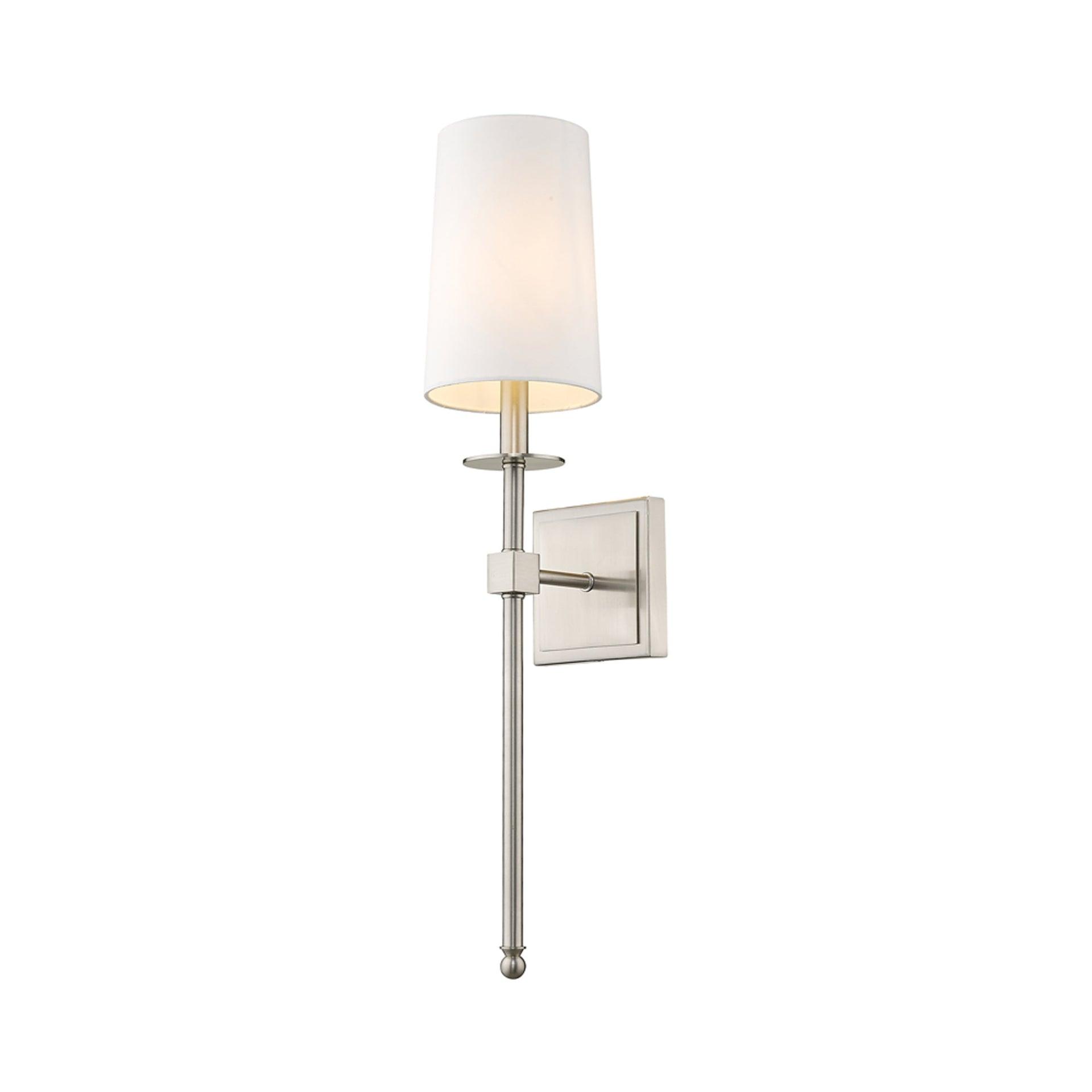 Z-Lite Camila 1 - Light Wall Light in  Brushed Nickel
