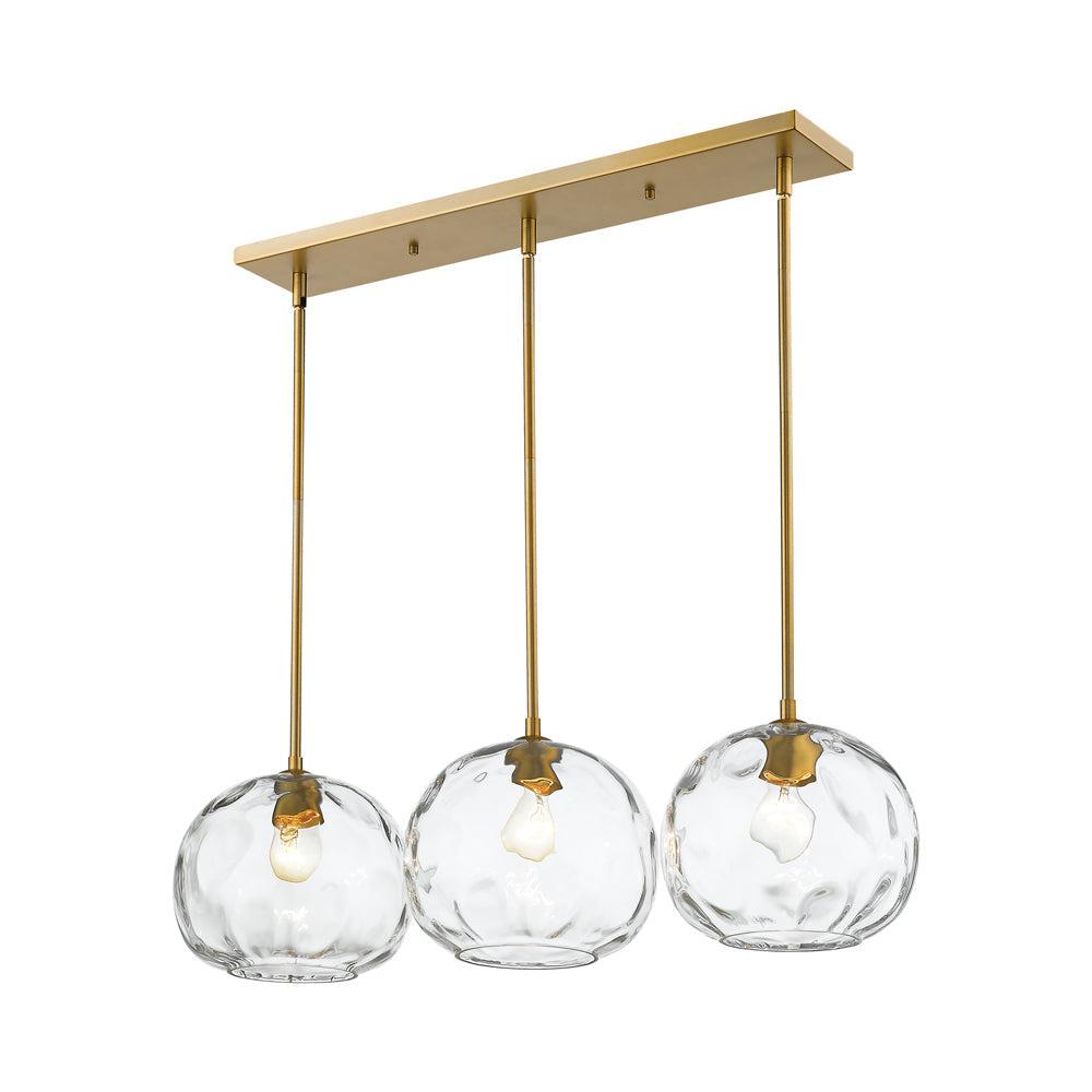 Z-Lite Chloe 3 - Light Island Pendant Light in  Olde Brass