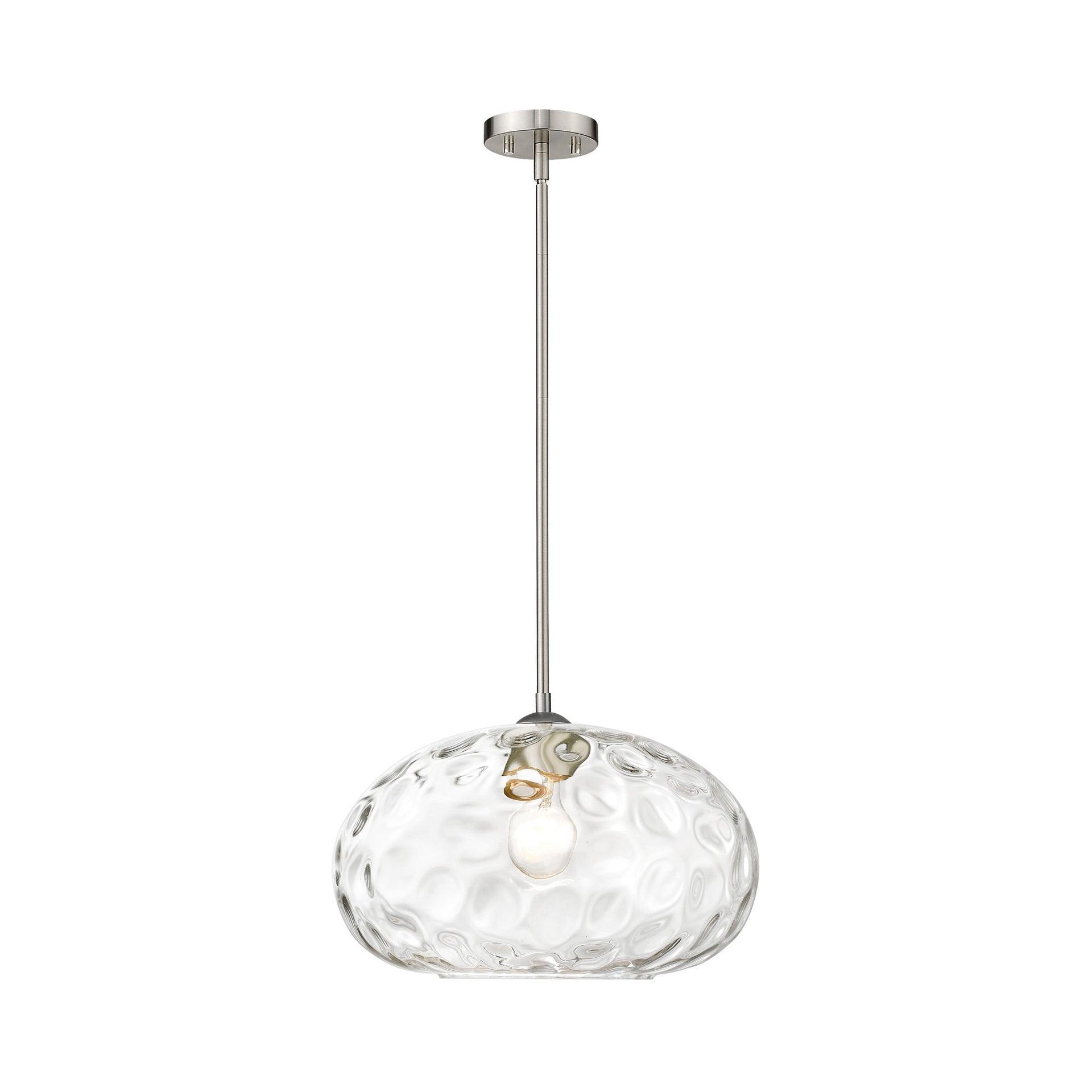 Z-Lite Chloe 1 - Light Pendant in  Brushed Nickel