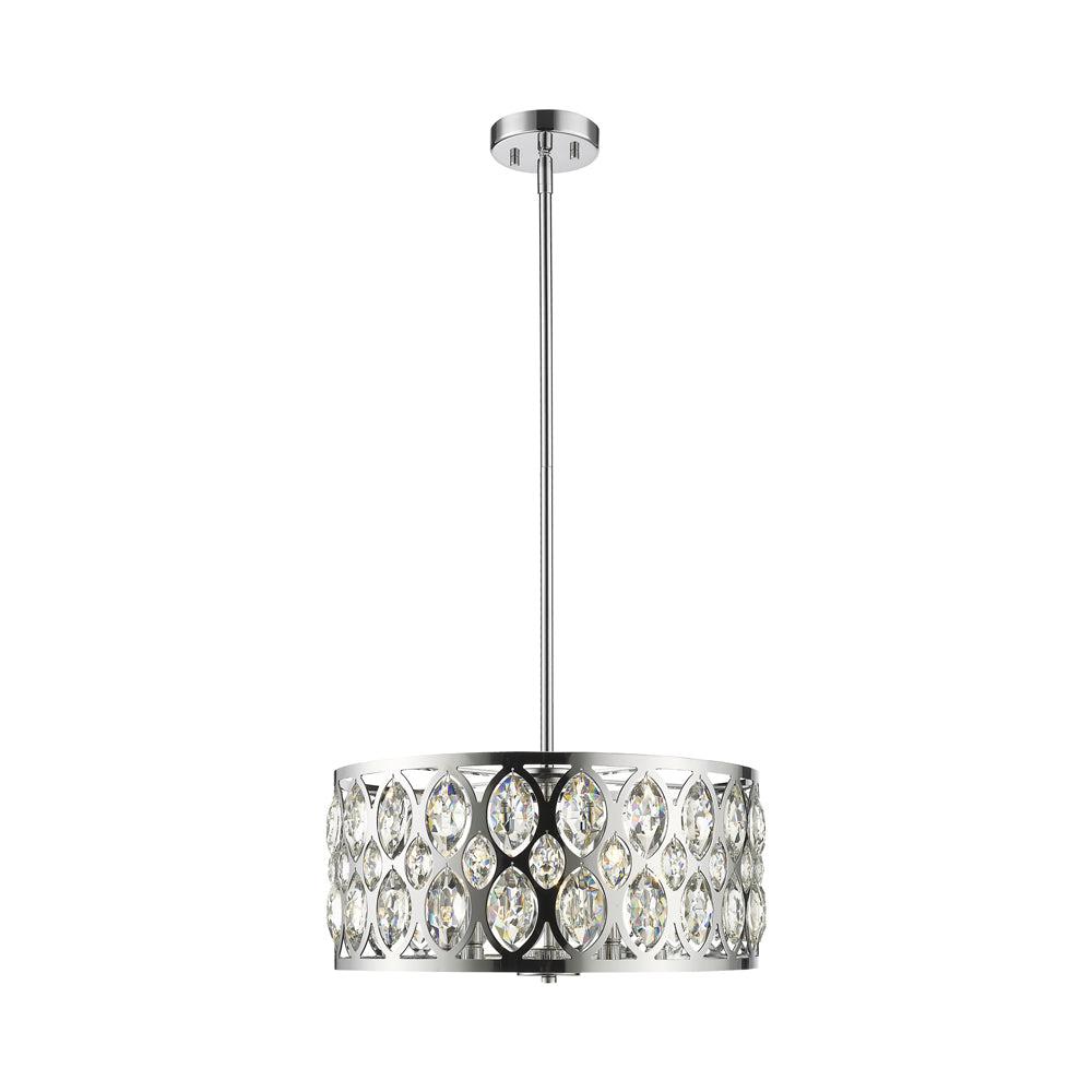 Z-Lite Dealey 5 - Light Chandelier in  Chrome