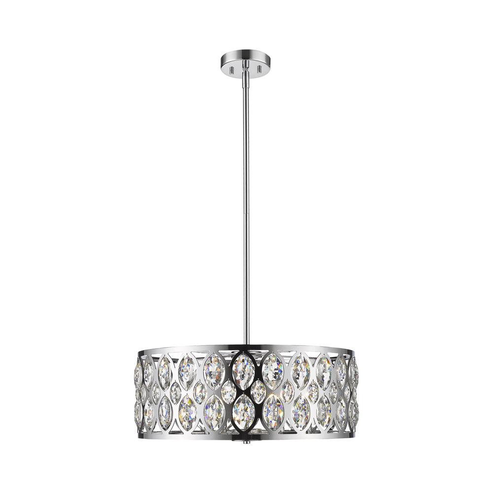 Z-Lite Dealey 6 - Light Chandelier in  Chrome