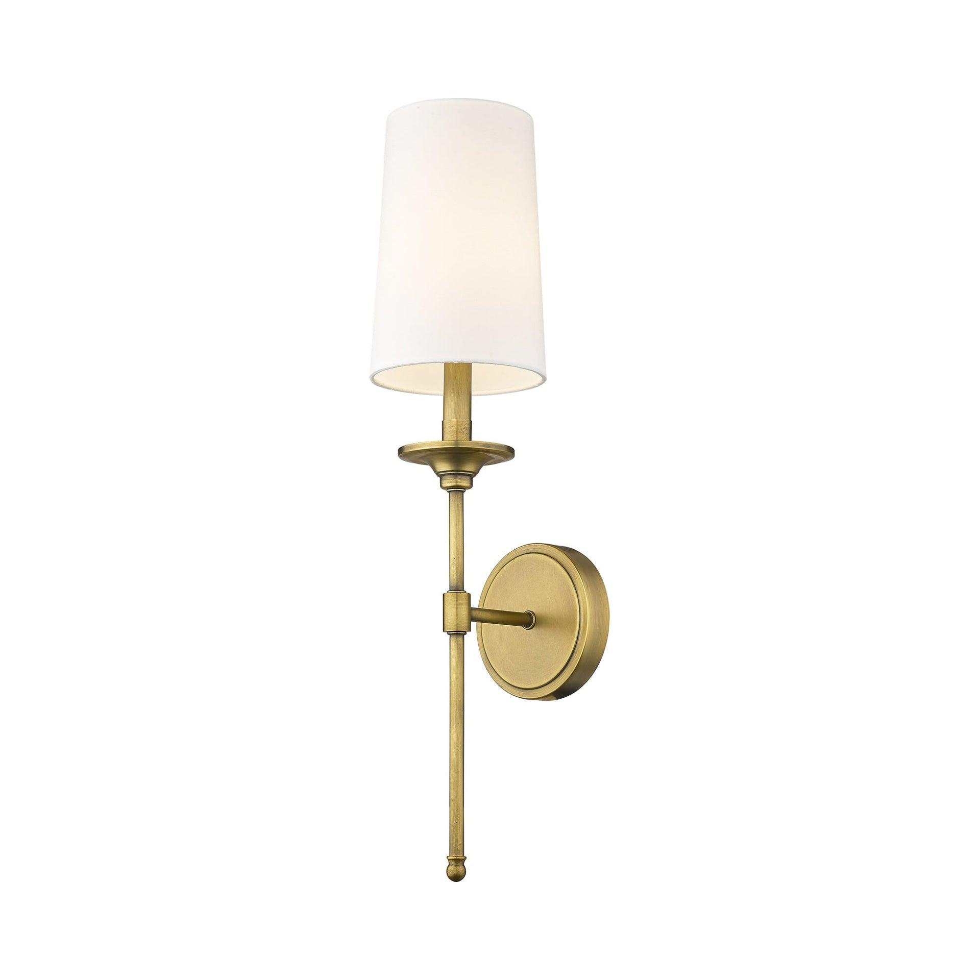 Z-Lite Emily 1 - Light Wall Light in  Rubbed Brass