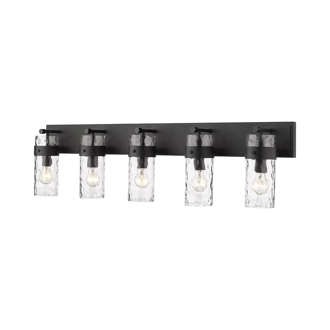 Z-Lite Fontaine 5 - Light Vanity in  Matte Black