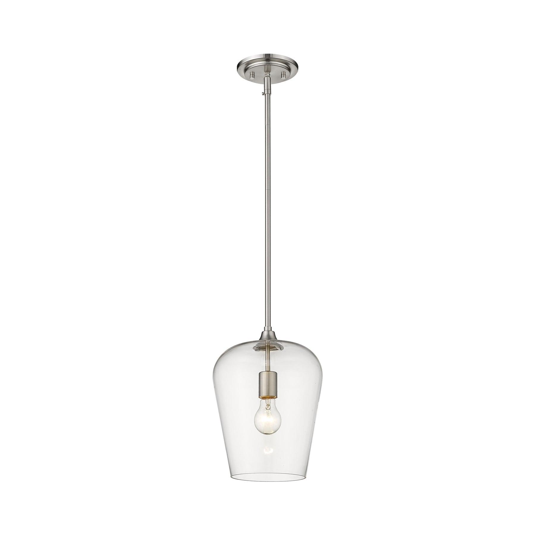 Z-Lite Joliet 1 - Light Pendant in  Brushed Nickel