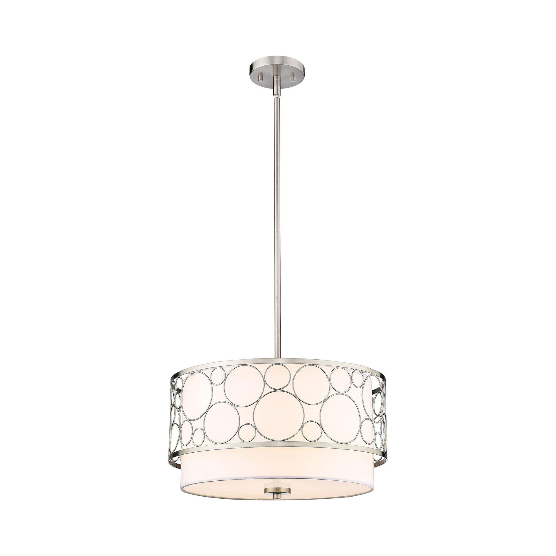 Z-Lite Kendall 3 - Light Pendant in  Brushed Nickel