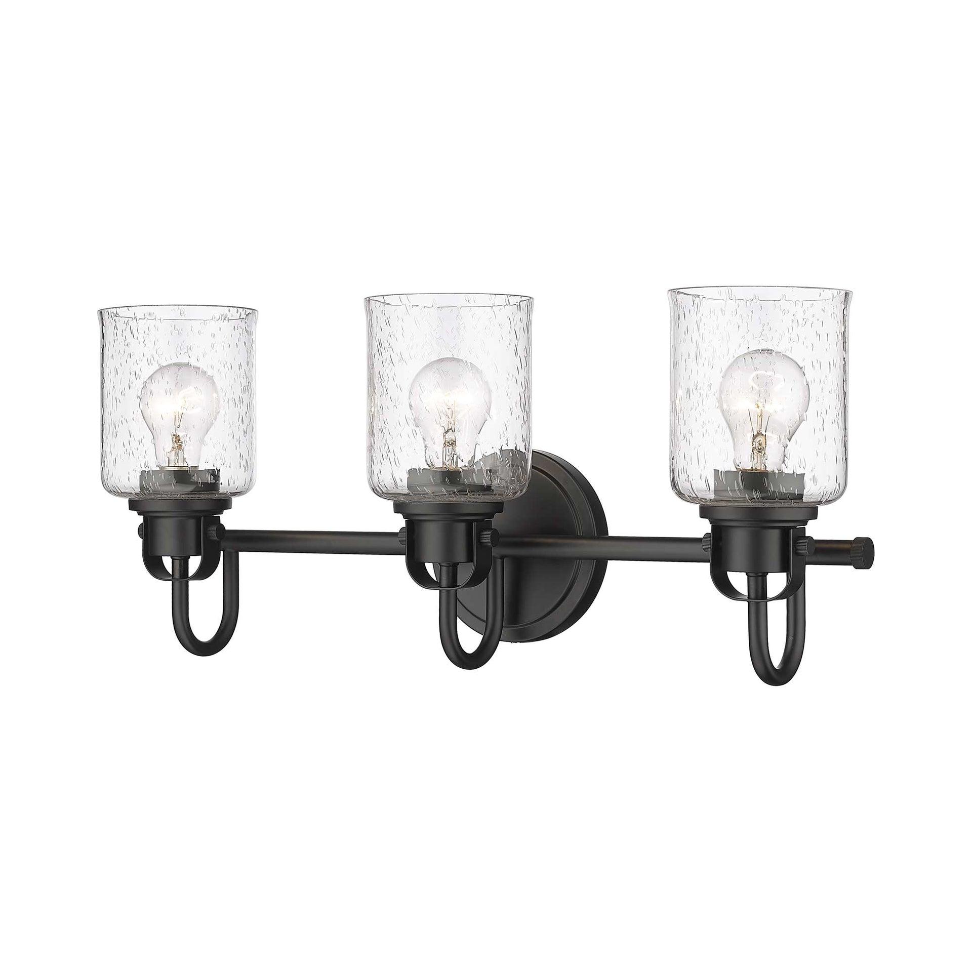 Z-Lite Kinsley 3 - Light Vanity in  Matte Black