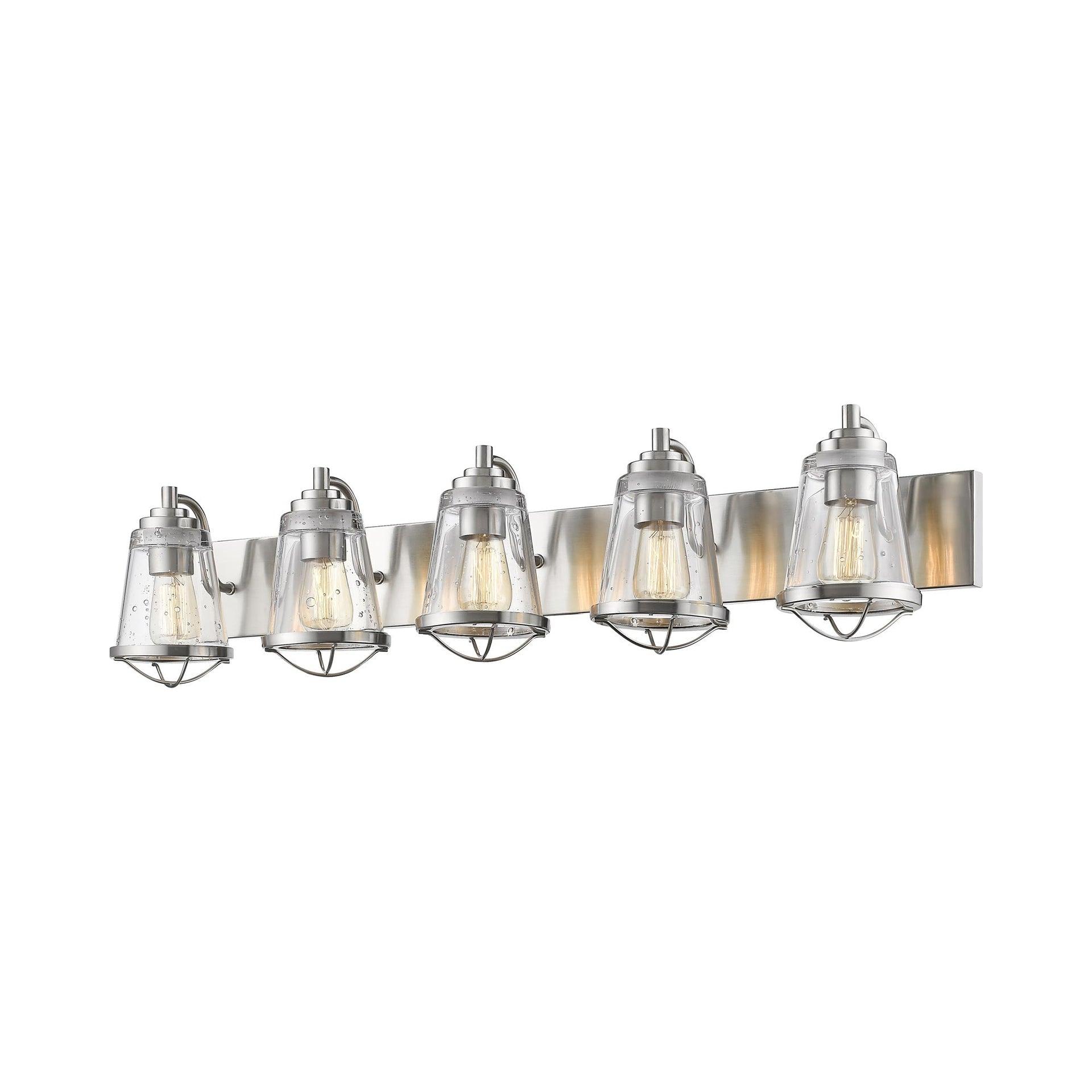 Z-Lite Mariner 5 - Light Vanity in  Brushed Nickel