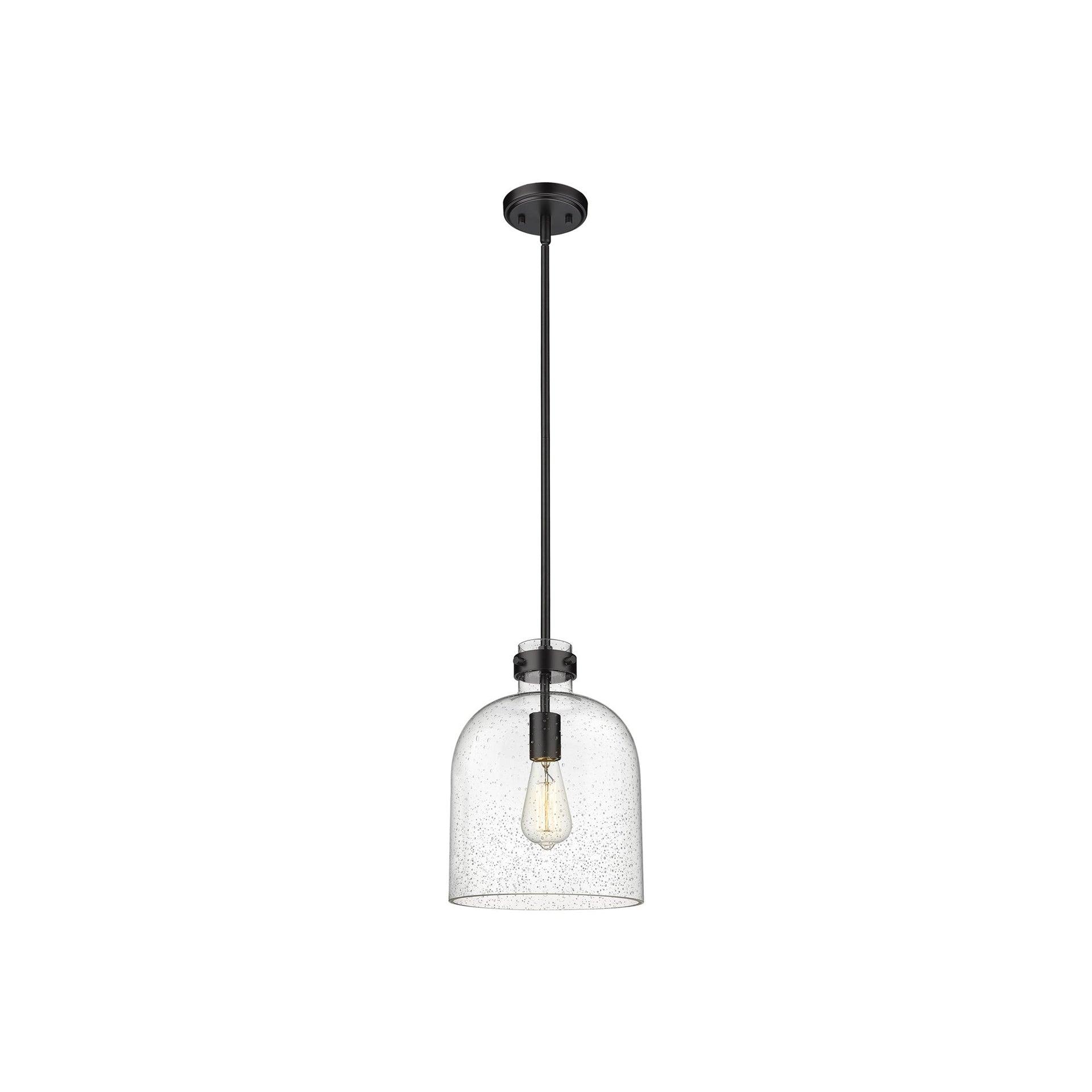 Z-Lite Pearson 1 - Light Chandelier in  Matte Black
