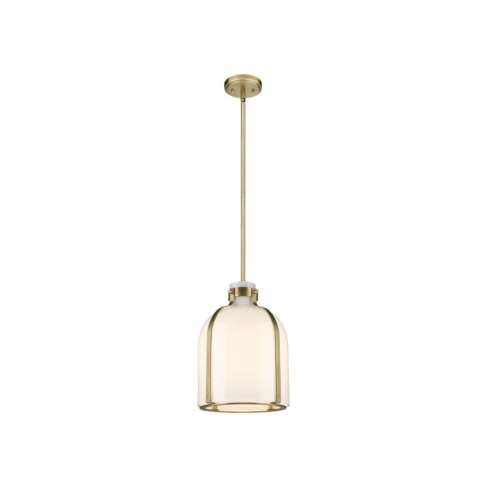 Z-Lite Pearson 1 - Light Chandelier in  Rubbed Brass