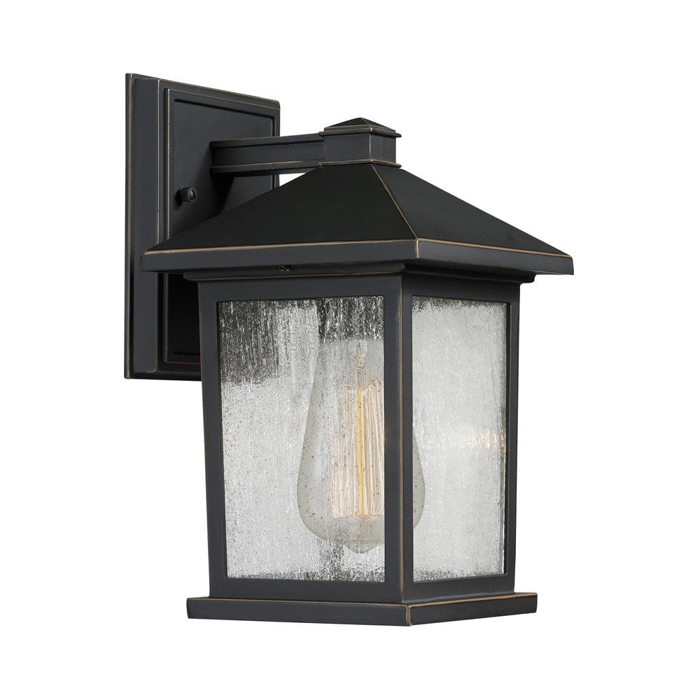 Z-Lite Portland 1 - Light Wall Light in  Oil Rubbed Bronze