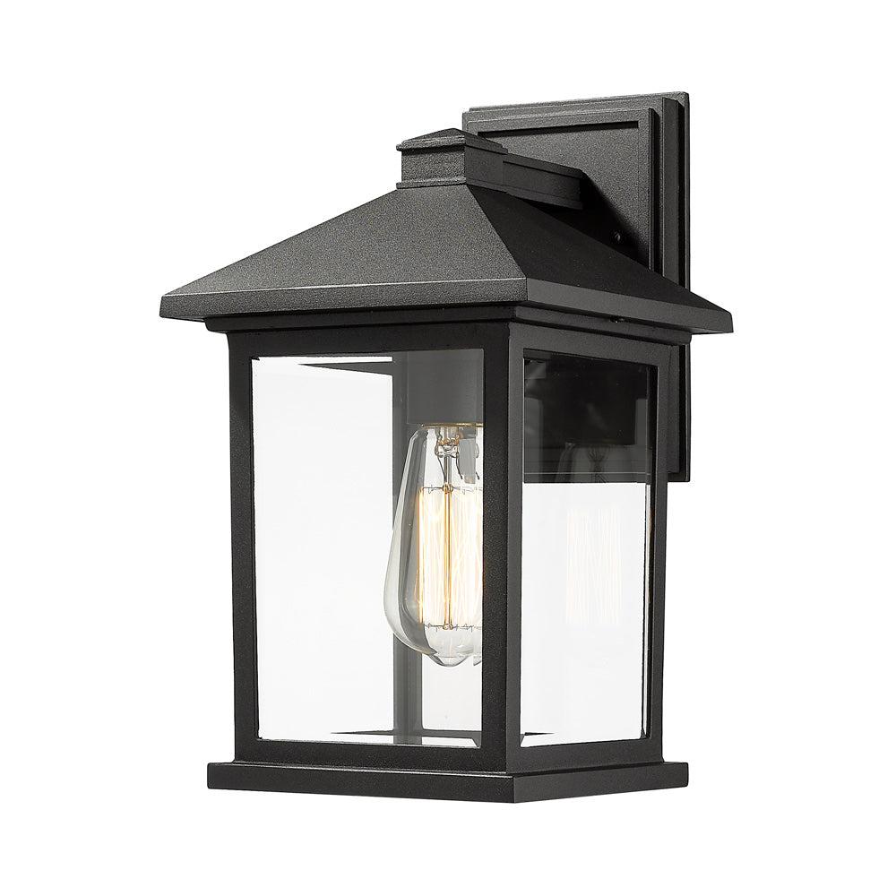 Z-Lite 531M-BK 1 Outdoor Wall Light, Black