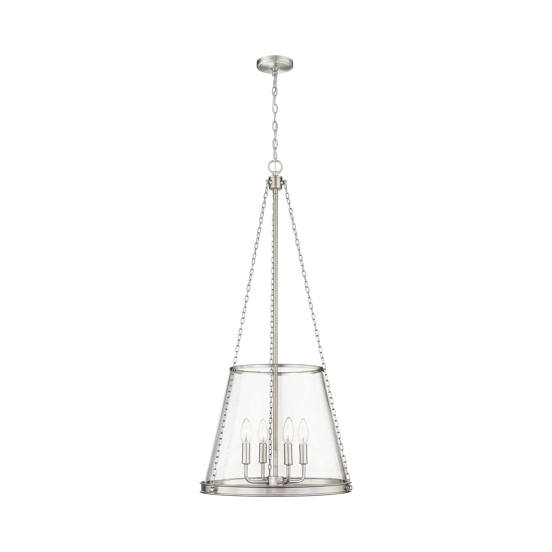 Z-Lite Prescott 4 - Light Pendant in  Brushed Nickel