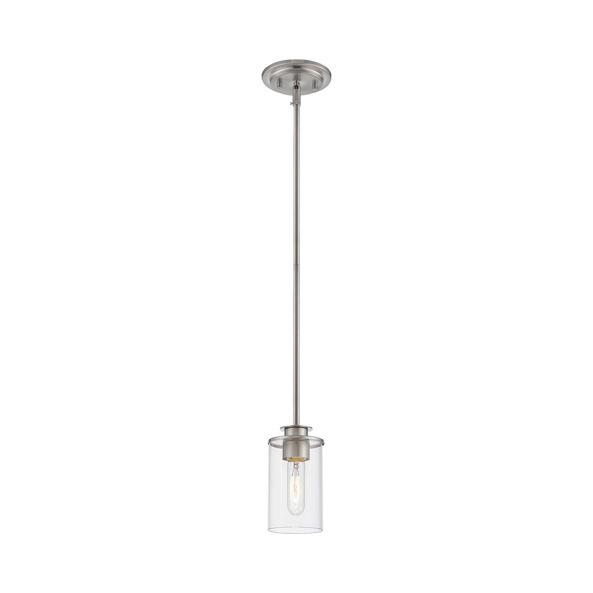 Z-Lite Savannah 1 - Light Pendant in  Brushed Nickel