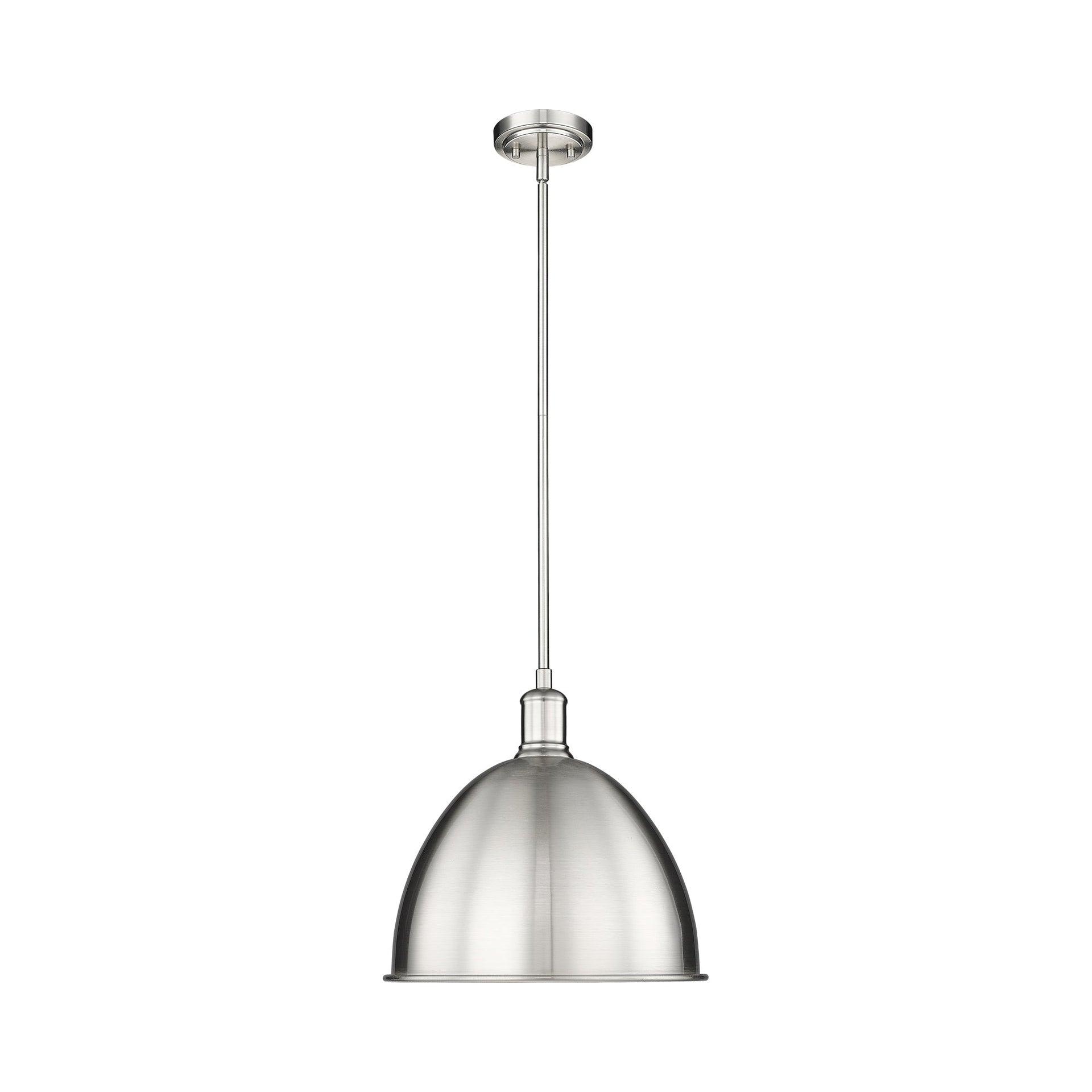 Z-Lite Sawyer 1 - Light Pendant in  Brushed Nickel