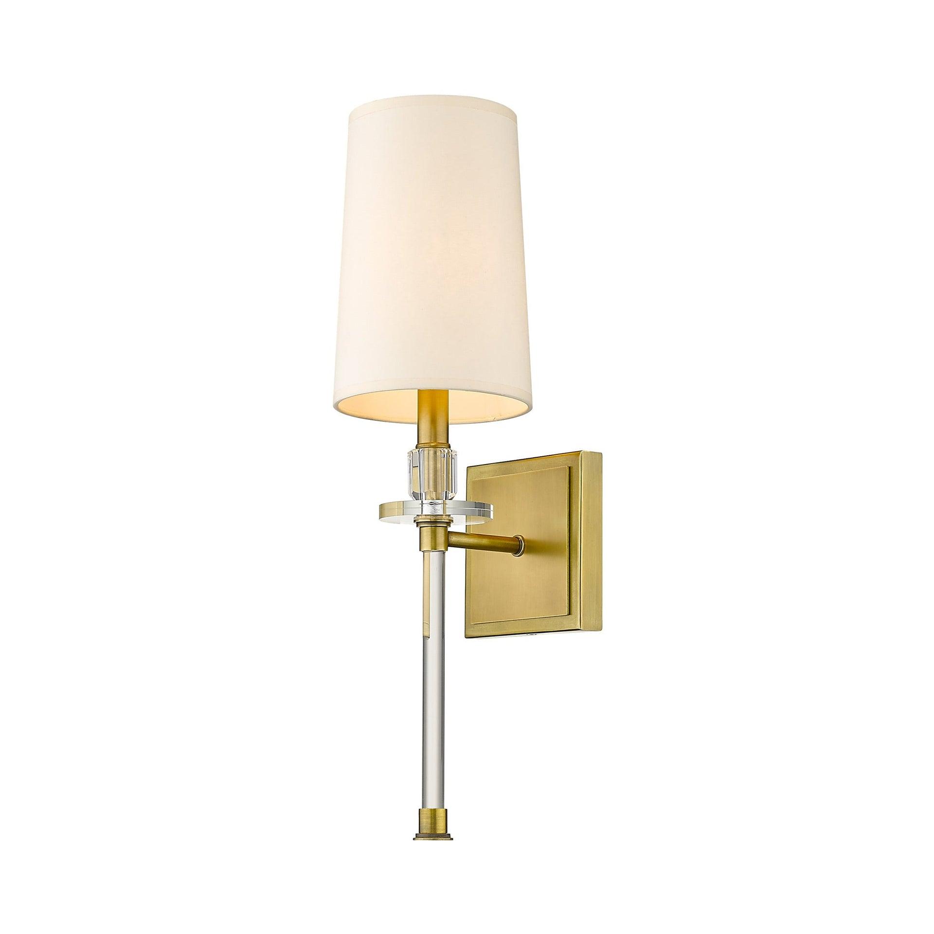 Z-Lite Sophia 1 - Light Wall Light in  Rubbed Brass