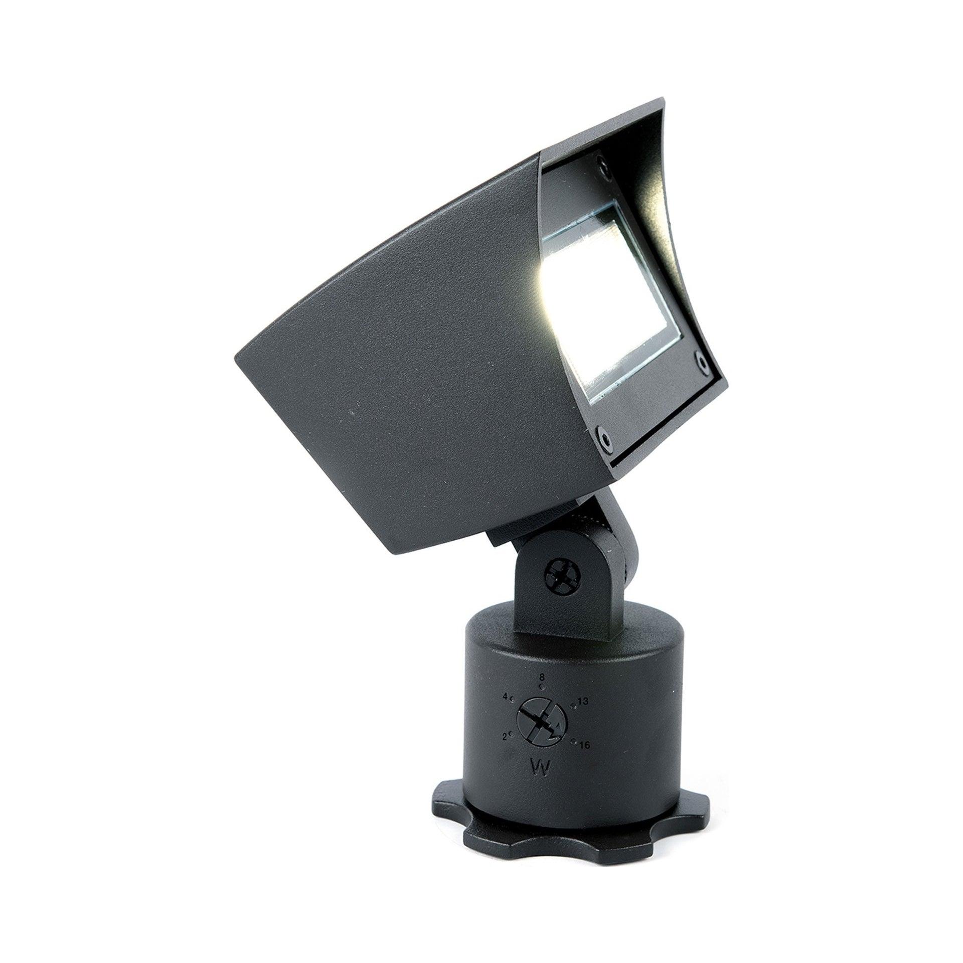 WAC Landscape Lighting Black Integrated LED Metal Flood Light