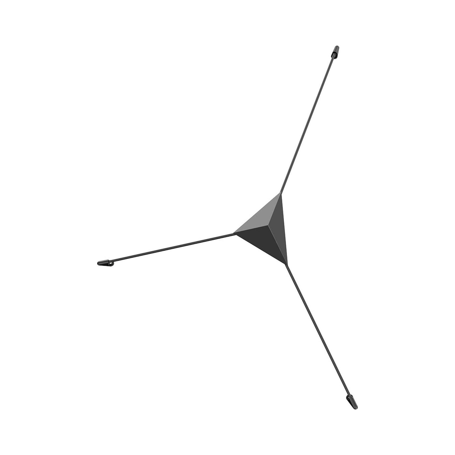 Abstract LED Flush Mounted Sconce
