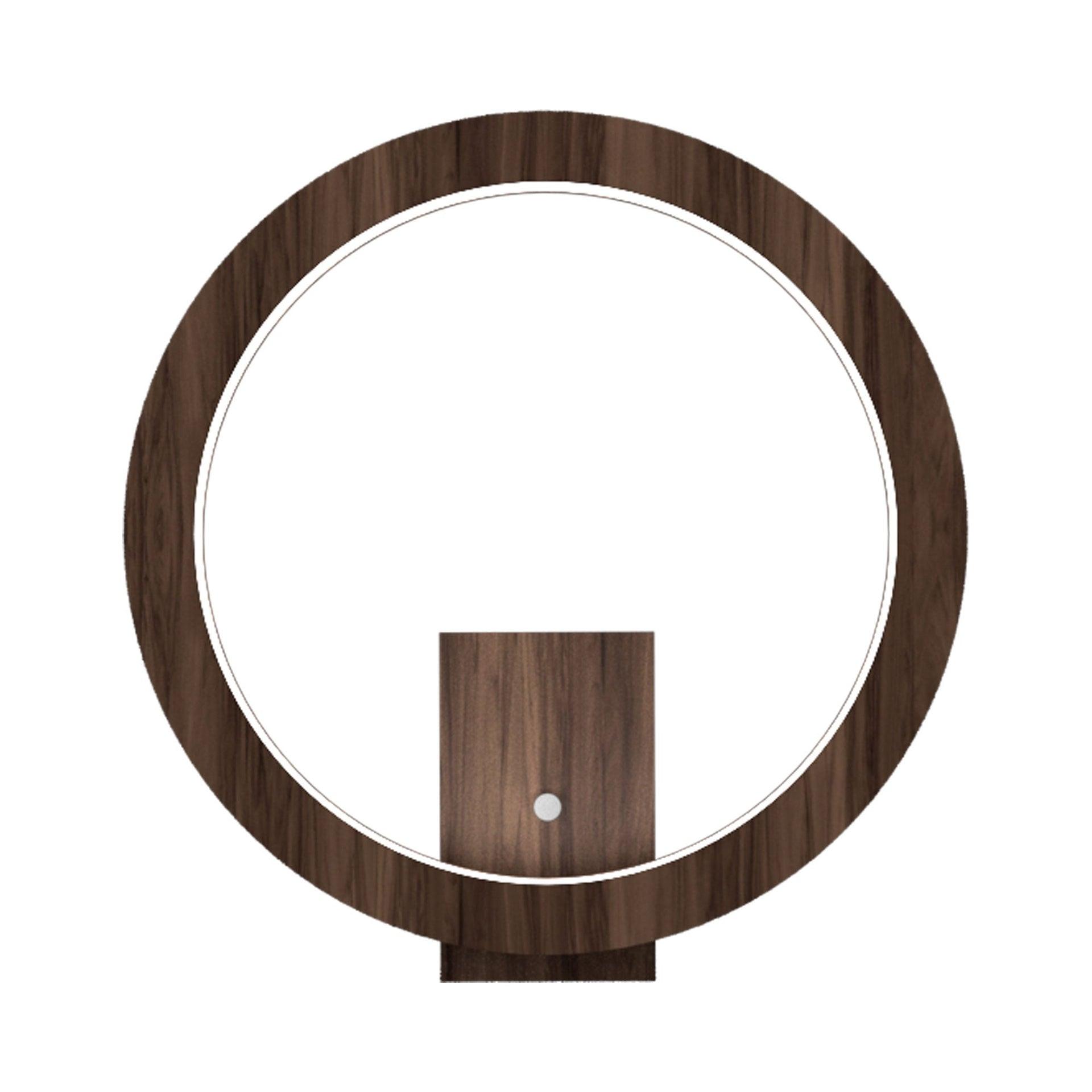 Frame Manufactured Wood LED Flush Mounted Sconce