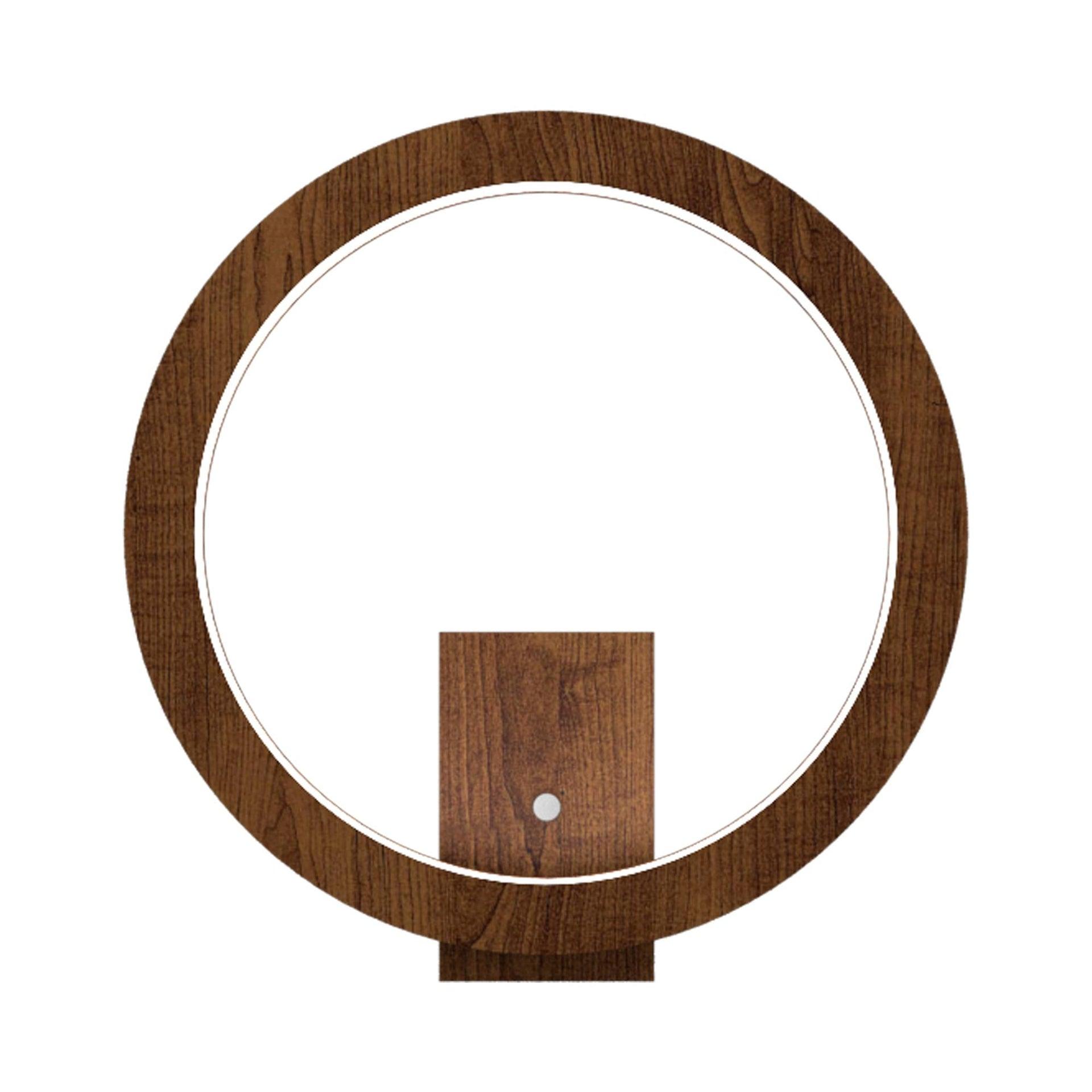 Frame Manufactured Wood LED Flush Mounted Sconce