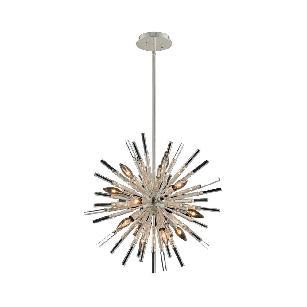 Allegri by Kalco Lighting Sprazzo 14 - Light Polished Silver Unique/Statement Pendant