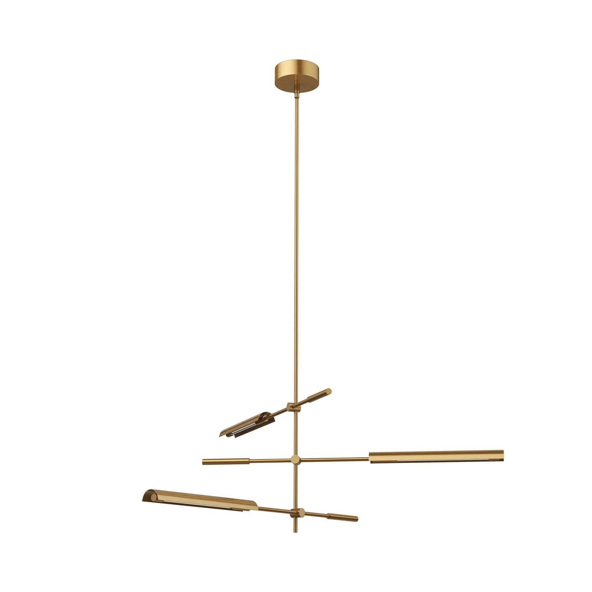 Alora Lighting Astrid 4 - Light Dimmable LED Sputnik Chandelier