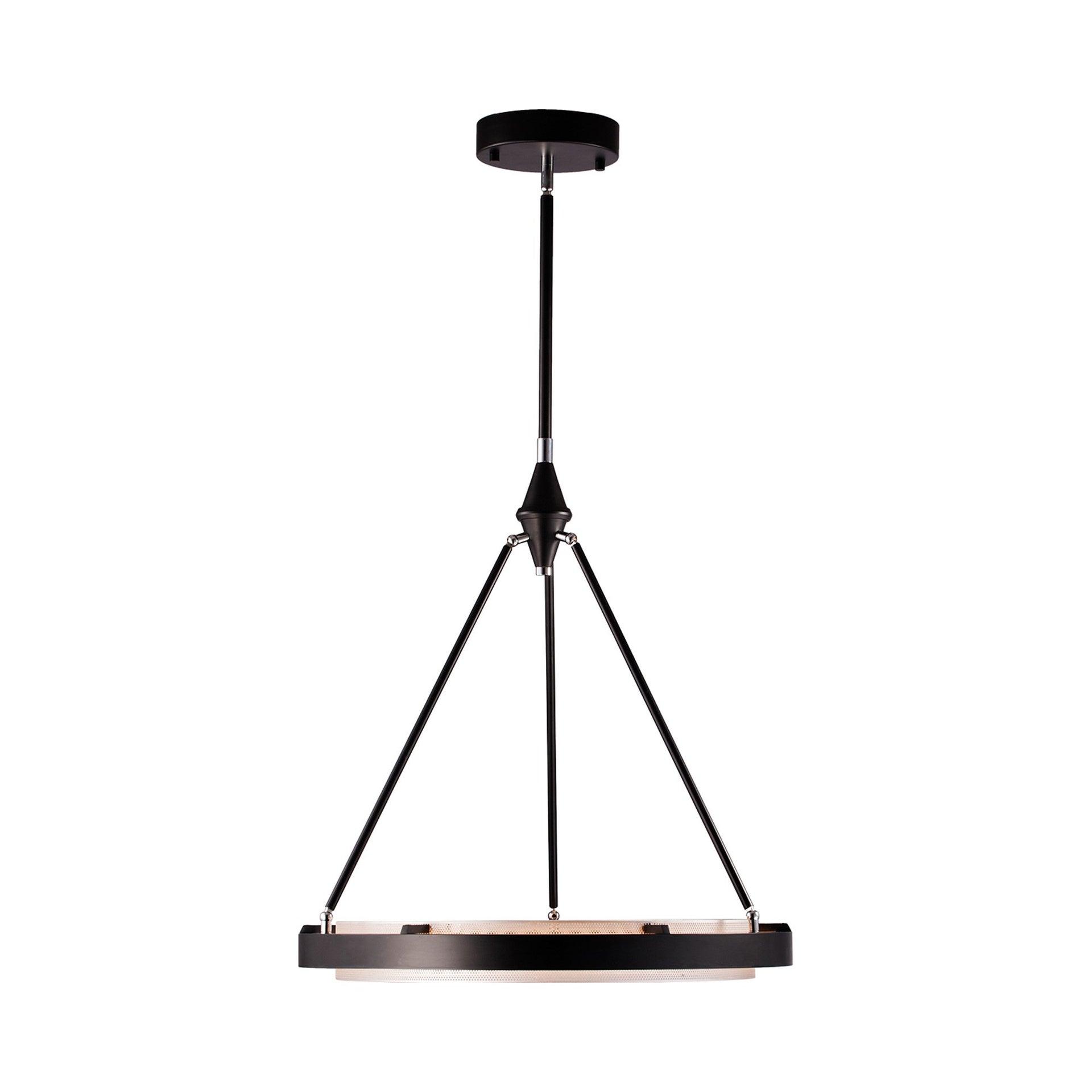 Alora Lighting Duo 1 - Light Black LED Unique/Statement Pendant