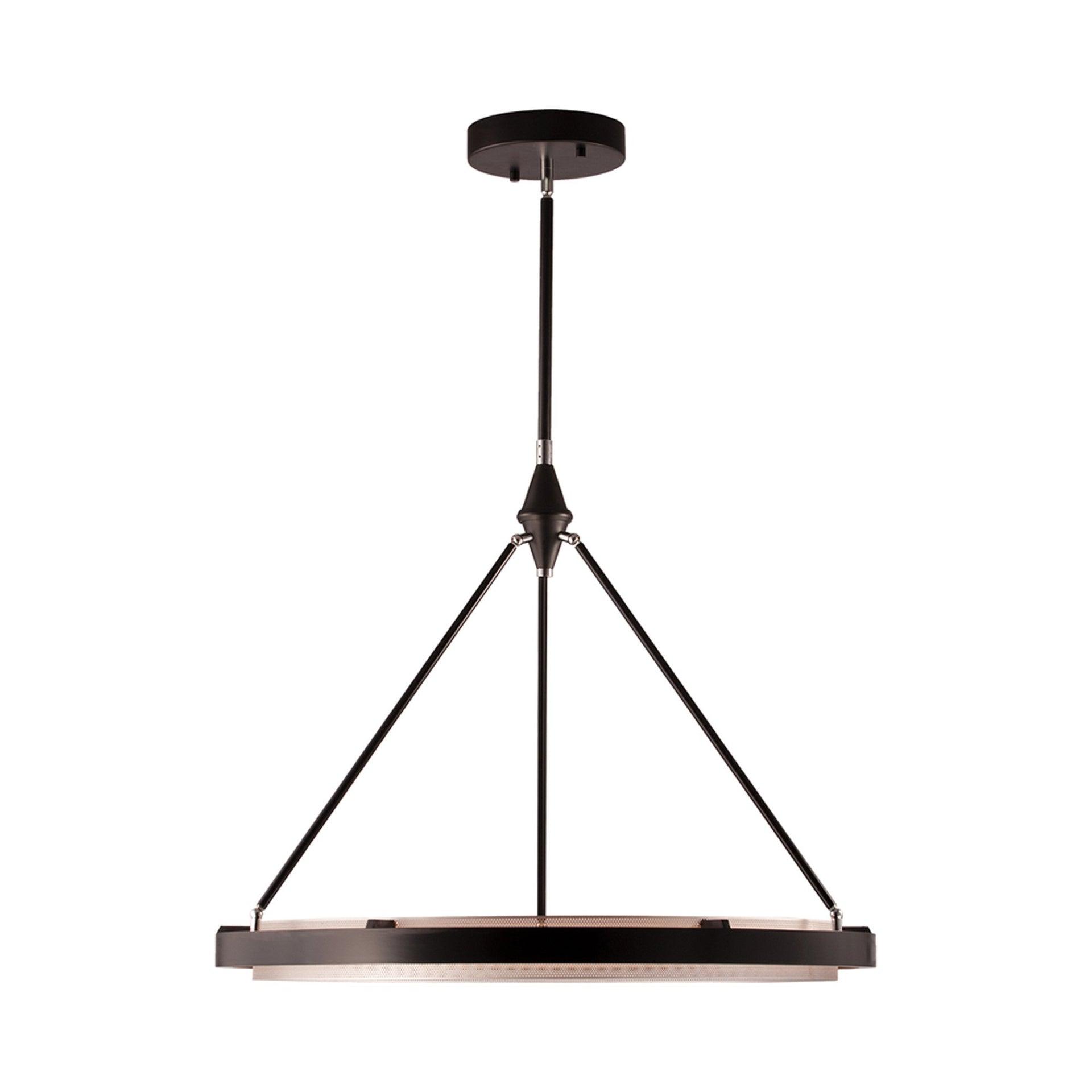 Duo 1 - Light Black LED Unique/Statement Pendant