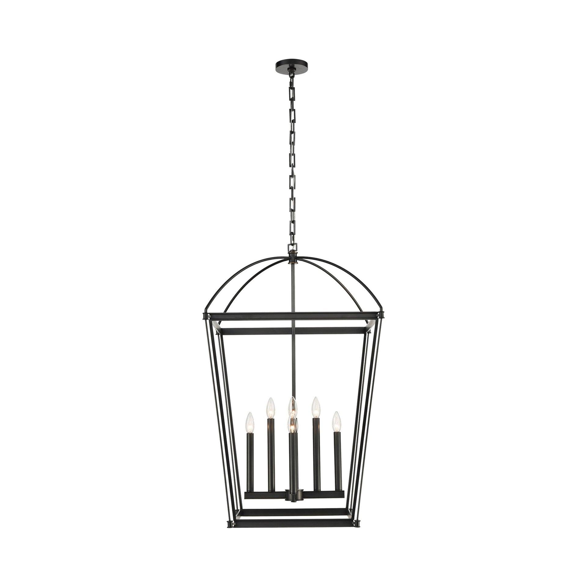 Manor 8 - Light Lantern Square / Rectangle Chandelier
