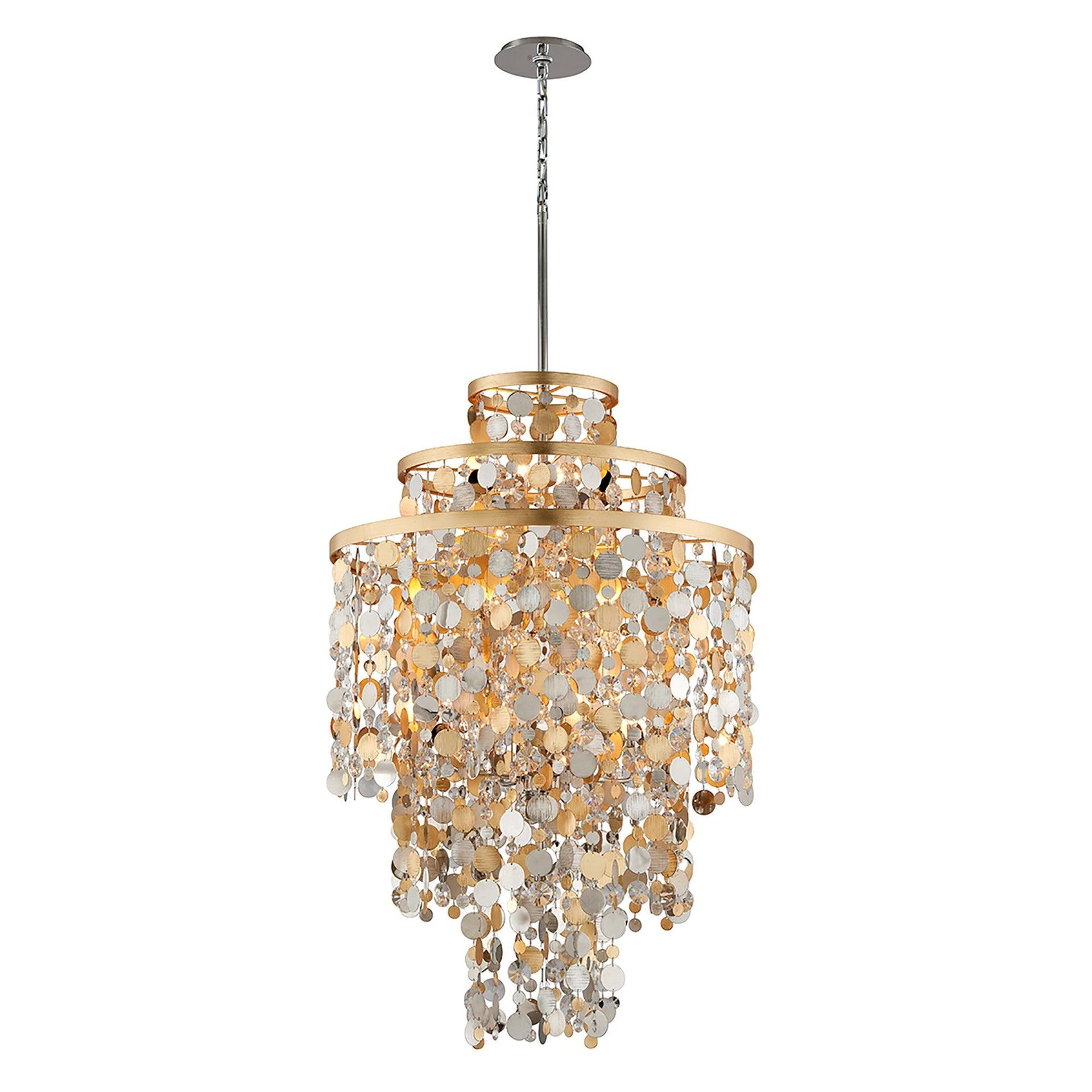 Ambrosia 11-Light Unique / Statement Tiered Chandelier