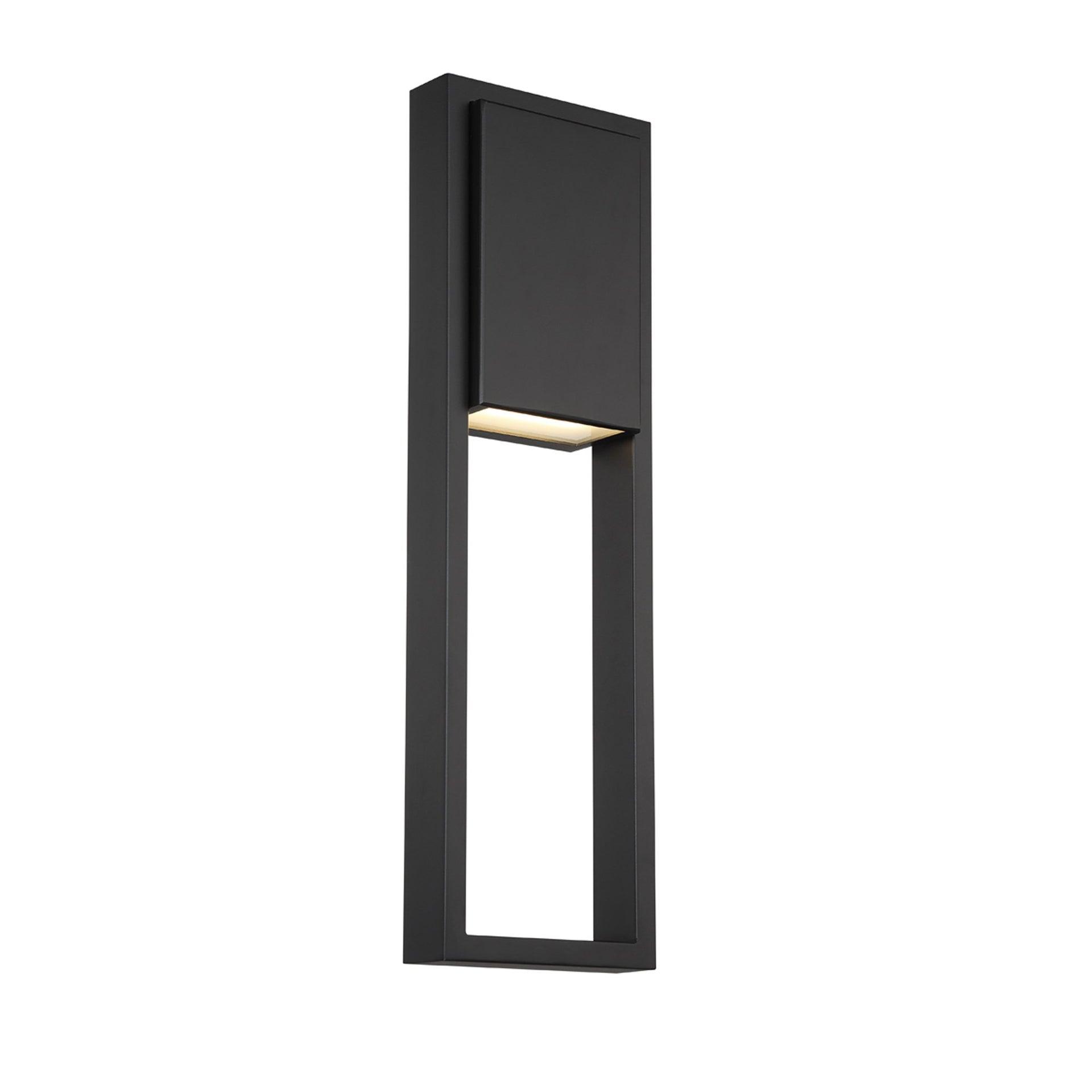 Matte Black 24" LED Indoor/Outdoor Wall Light