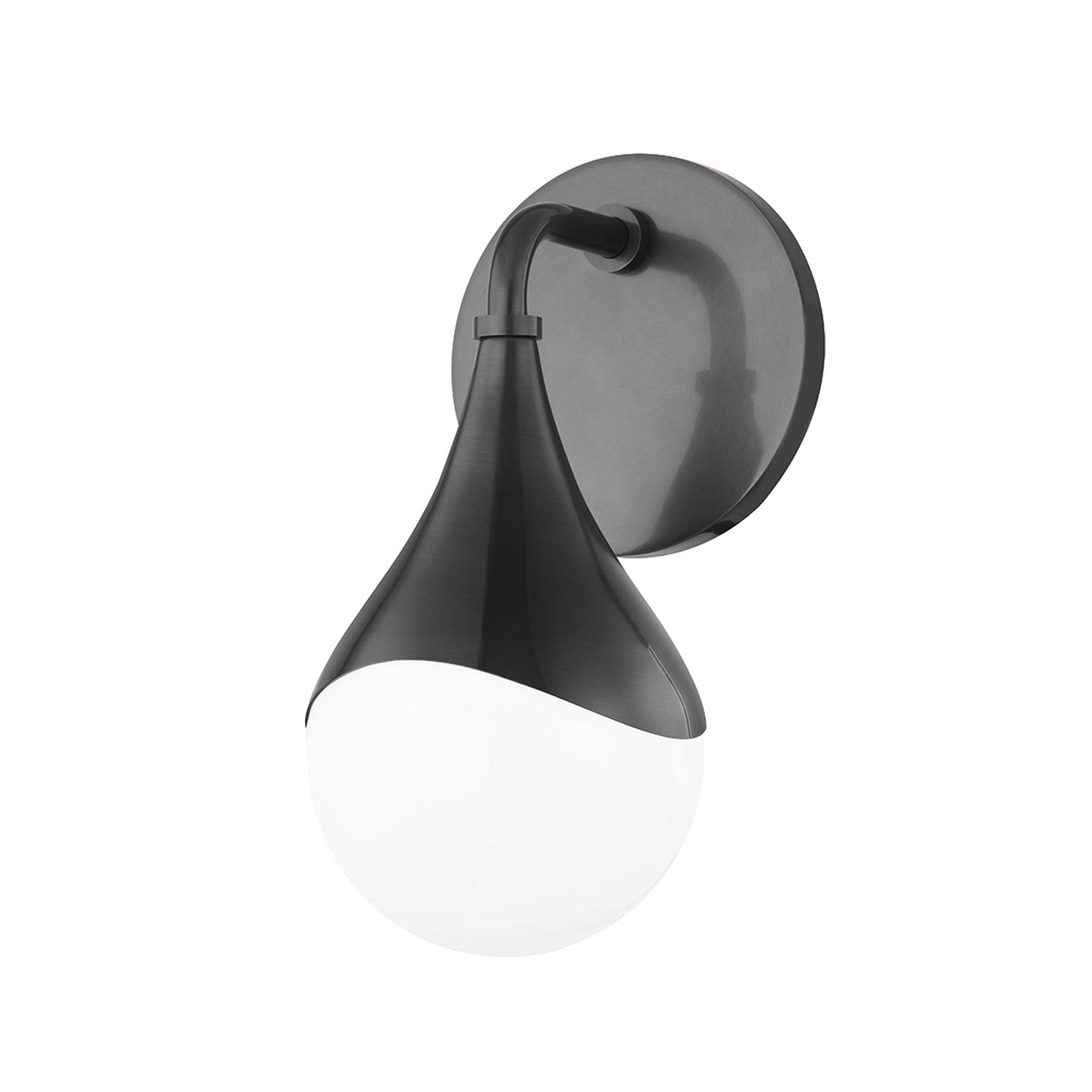 Algiers Single Frosted Dimmable Bath Sconce