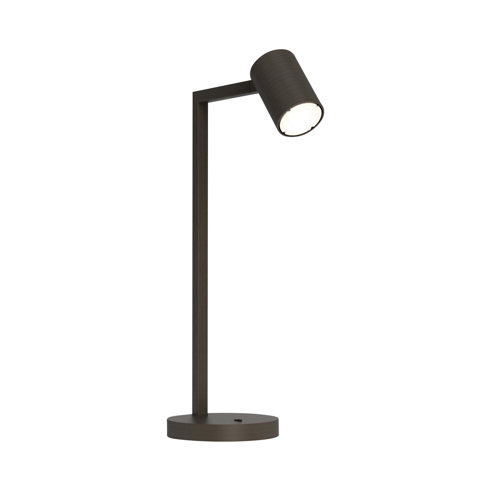 Astro Ascoli Desk Indoor Table Lamp (Matt Black) - Dry Rated - GU10 Lamp, Designed in Britain - 1286135-3 Years Guarantee