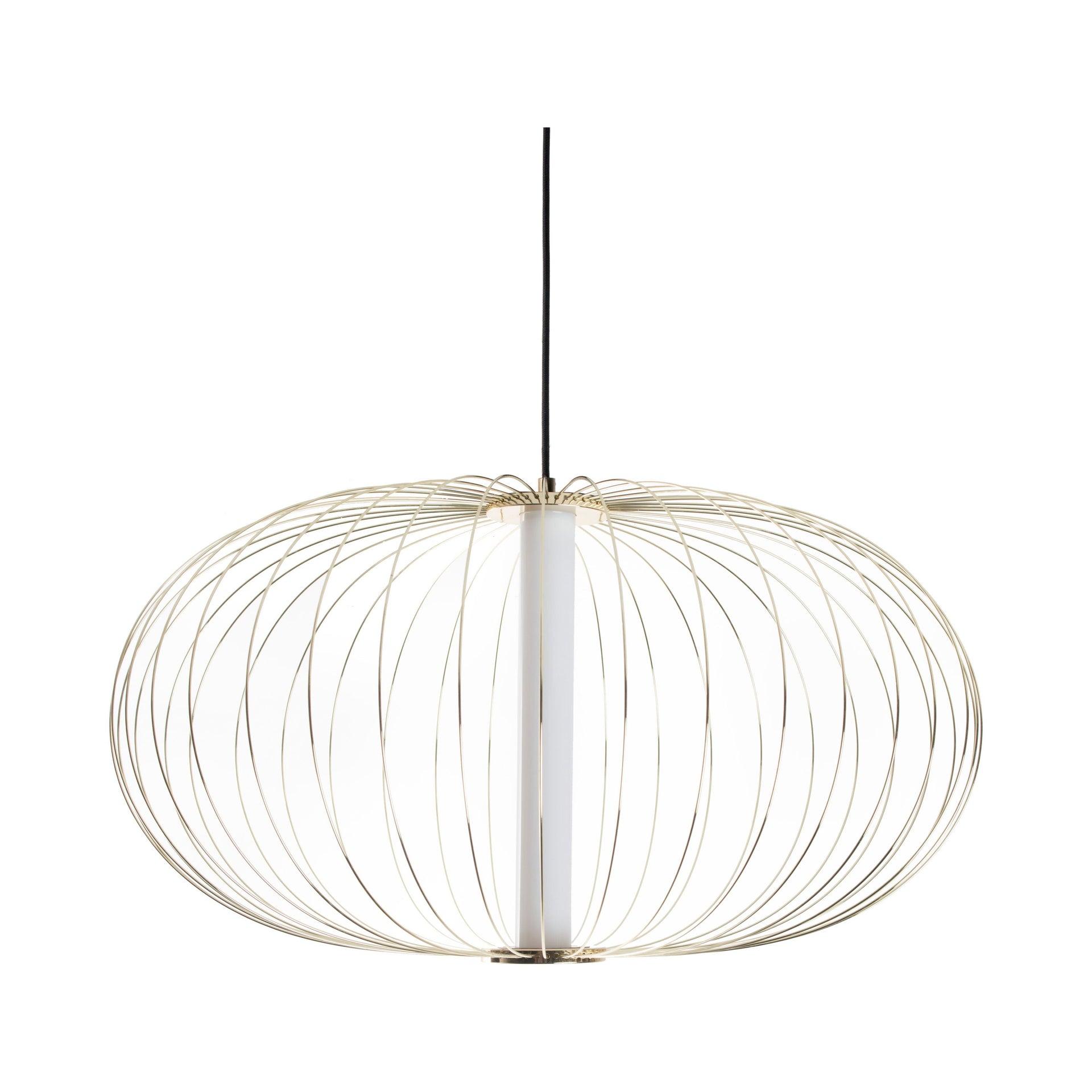 Delano Modern Black Cage Lantern Pendant 20 in