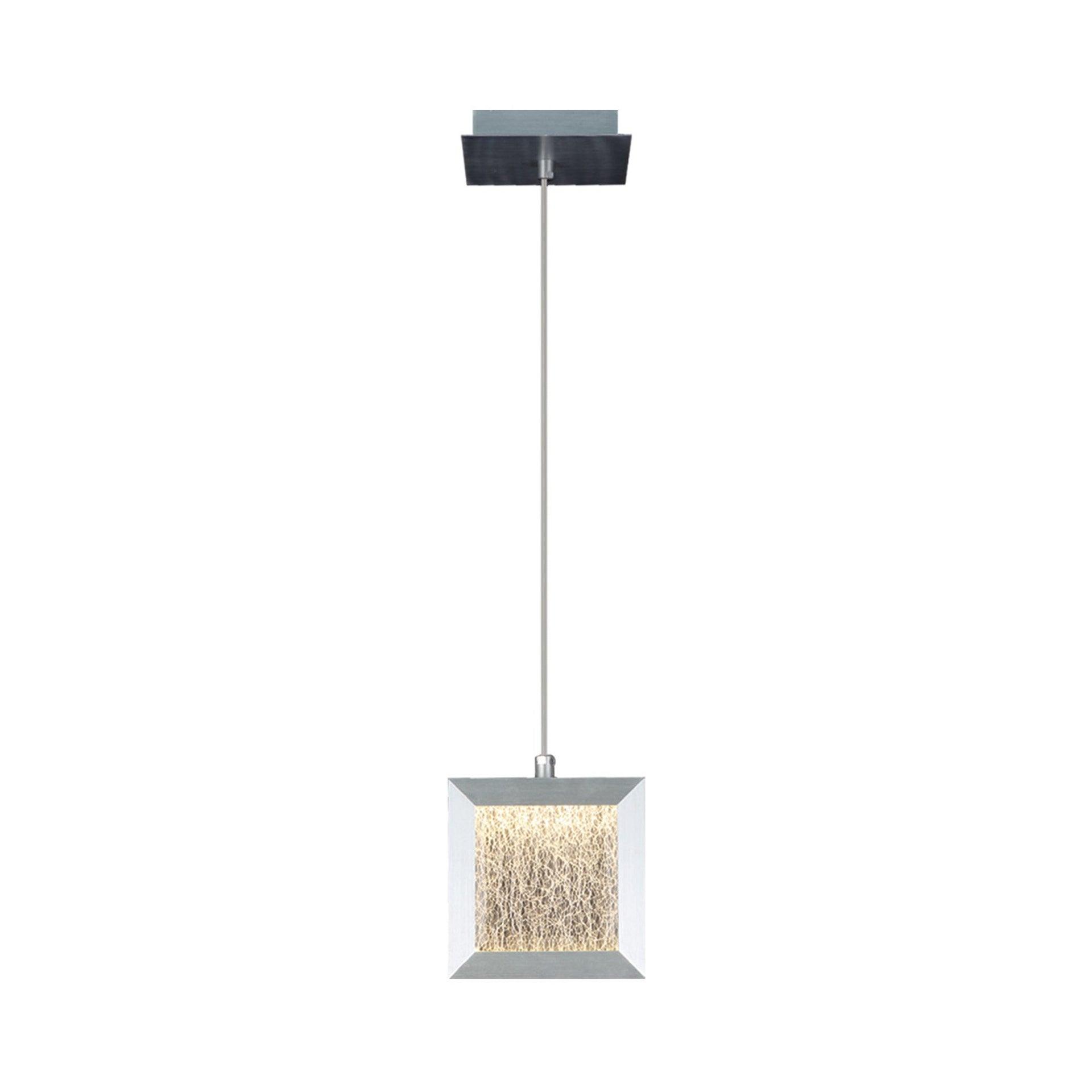Brentwood Brushed Aluminum LED Pendant Light