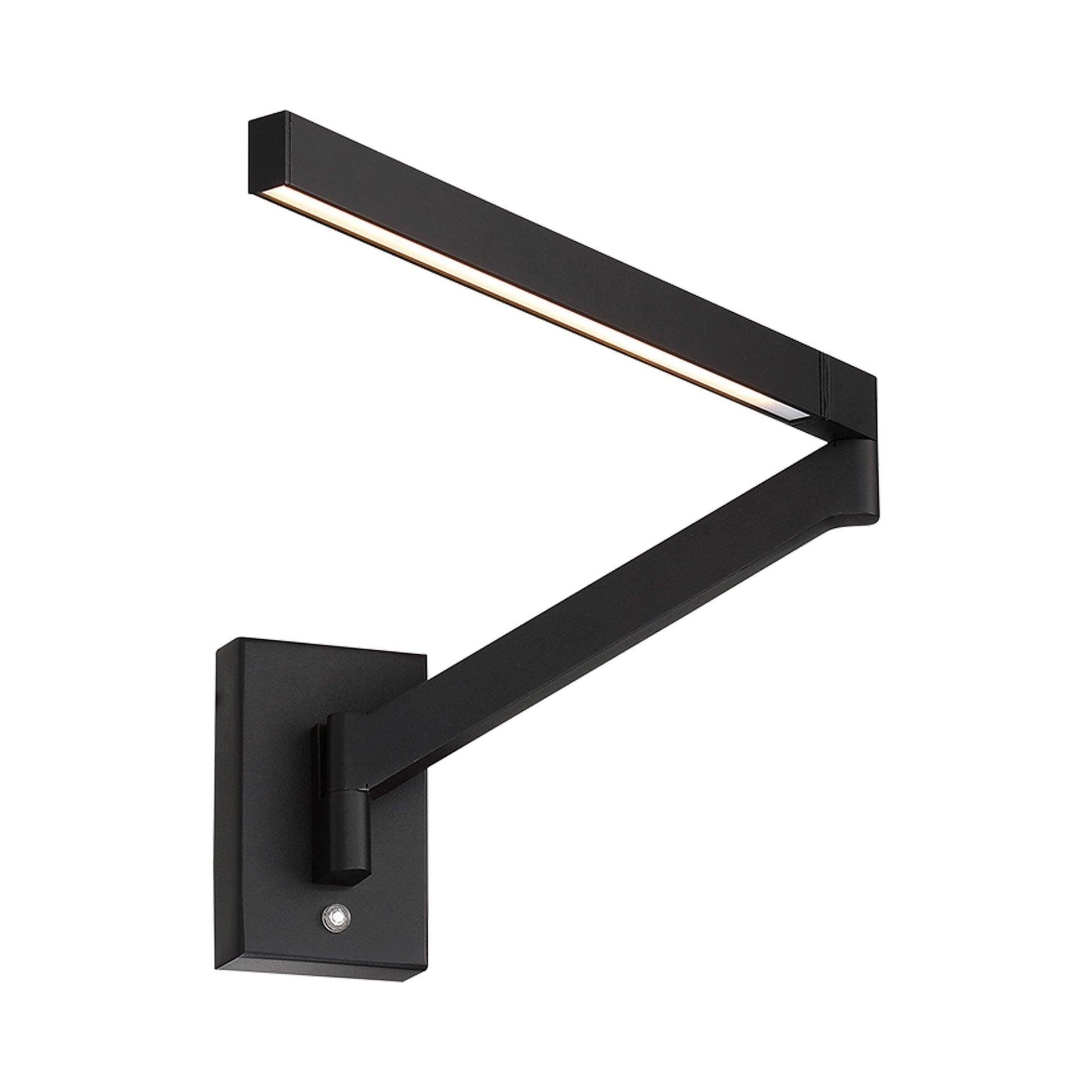 Joziah Single Light Aluminum Dimmable LED Swing Arm Sconce