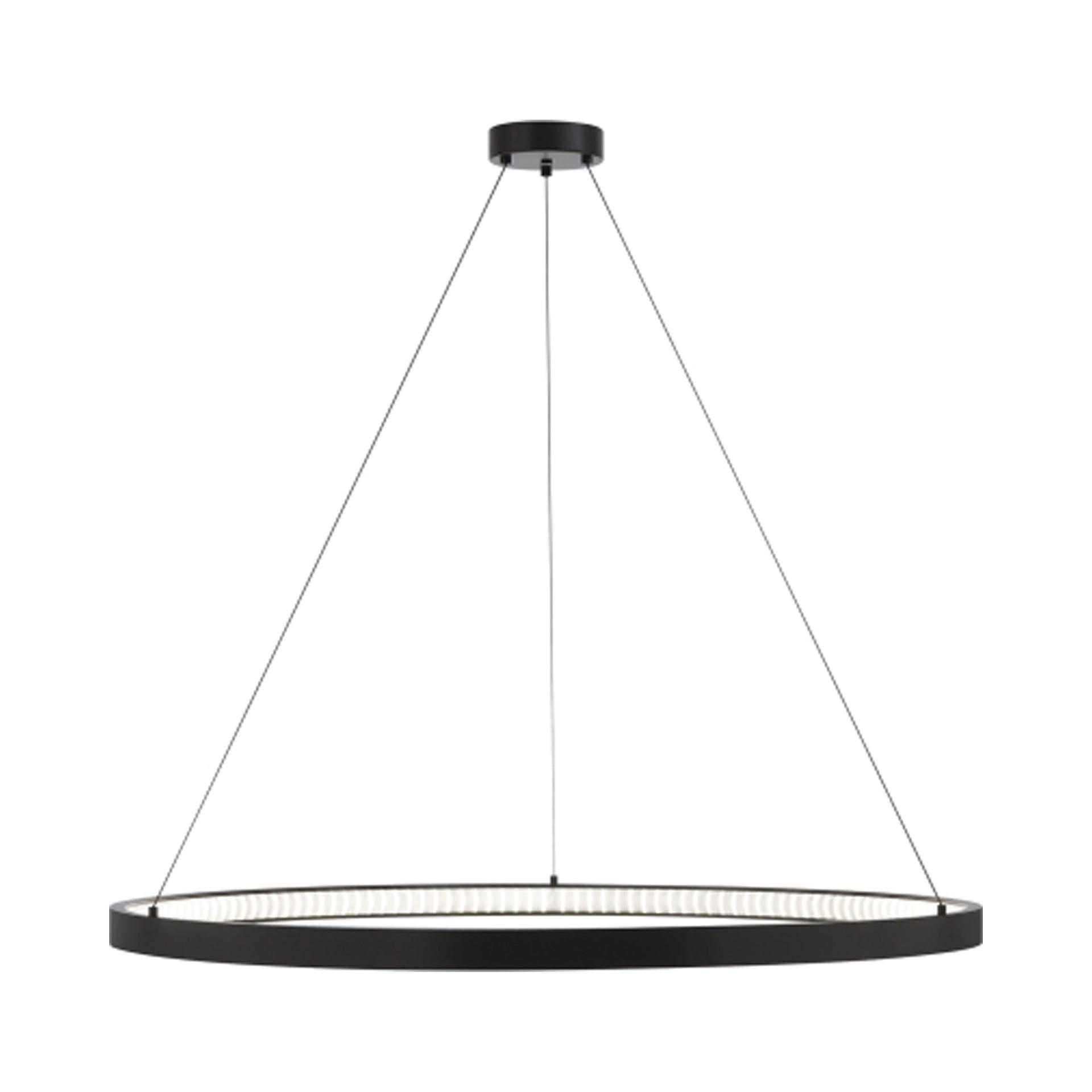 Antique Bronze LED Chandelier with Twinkling Effect, 48.4" Wide